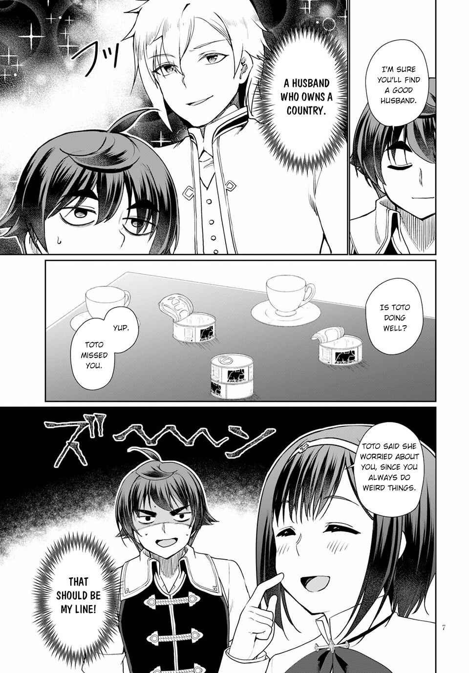 Page 8 Chapter 34 Botsuraku Yotei Nanode, Kajishokunin wo Mezasu