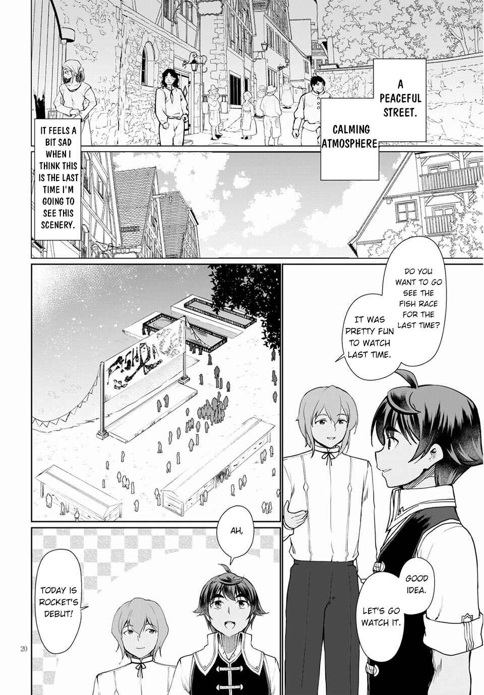 Page 21 Chapter 33 Botsuraku Yotei Nanode, Kajishokunin wo Mezasu