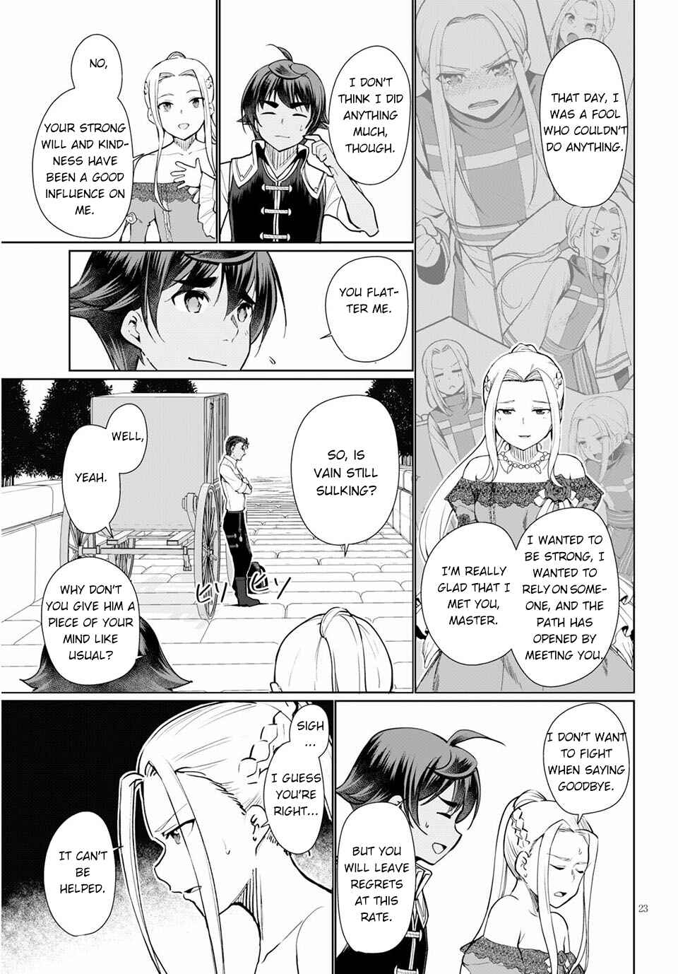 Page 24 Chapter 33 Botsuraku Yotei Nanode, Kajishokunin wo Mezasu