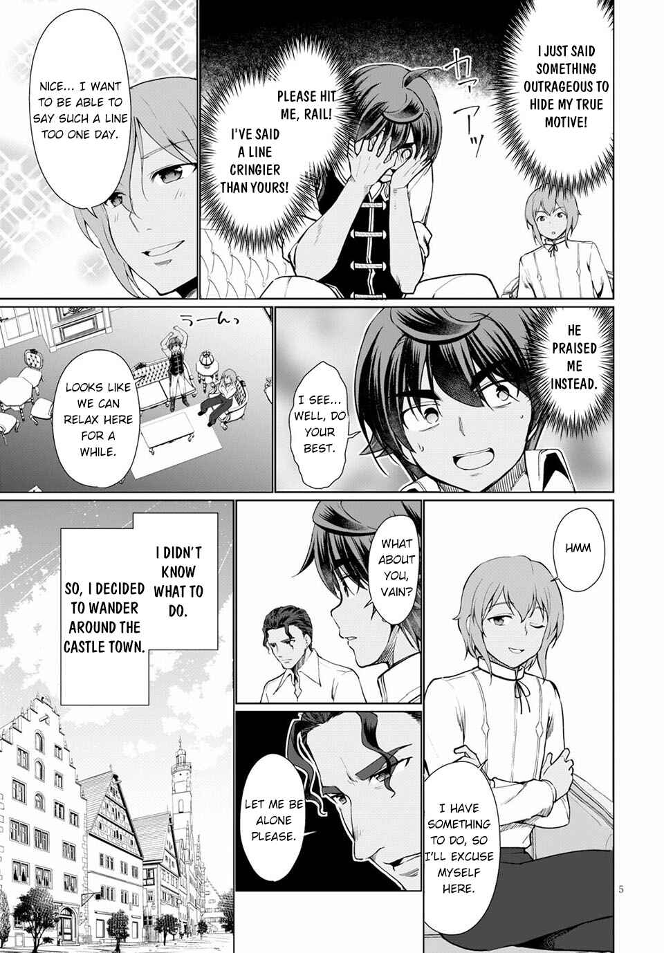 Page 6 Chapter 33 Botsuraku Yotei Nanode, Kajishokunin wo Mezasu