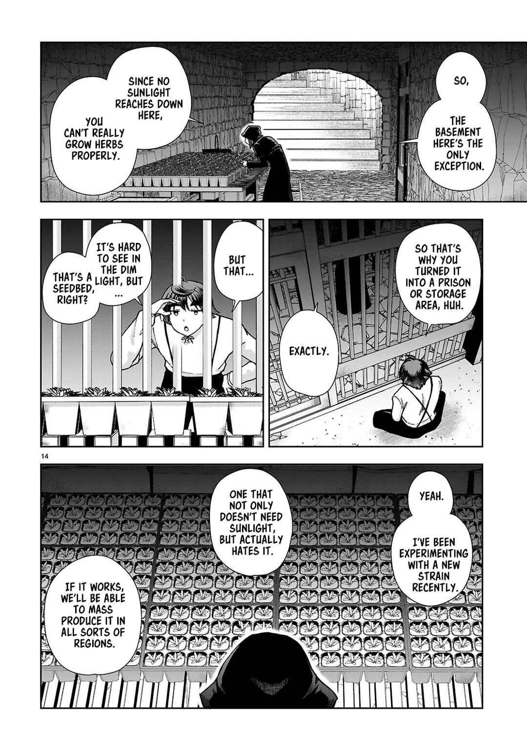 Page 14 Chapter 88 Botsuraku Yotei Nanode, Kajishokunin wo Mezasu