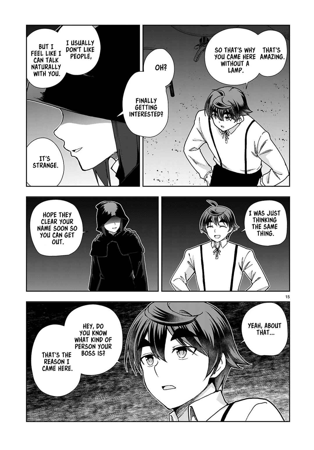 Page 15 Chapter 88 Botsuraku Yotei Nanode, Kajishokunin wo Mezasu