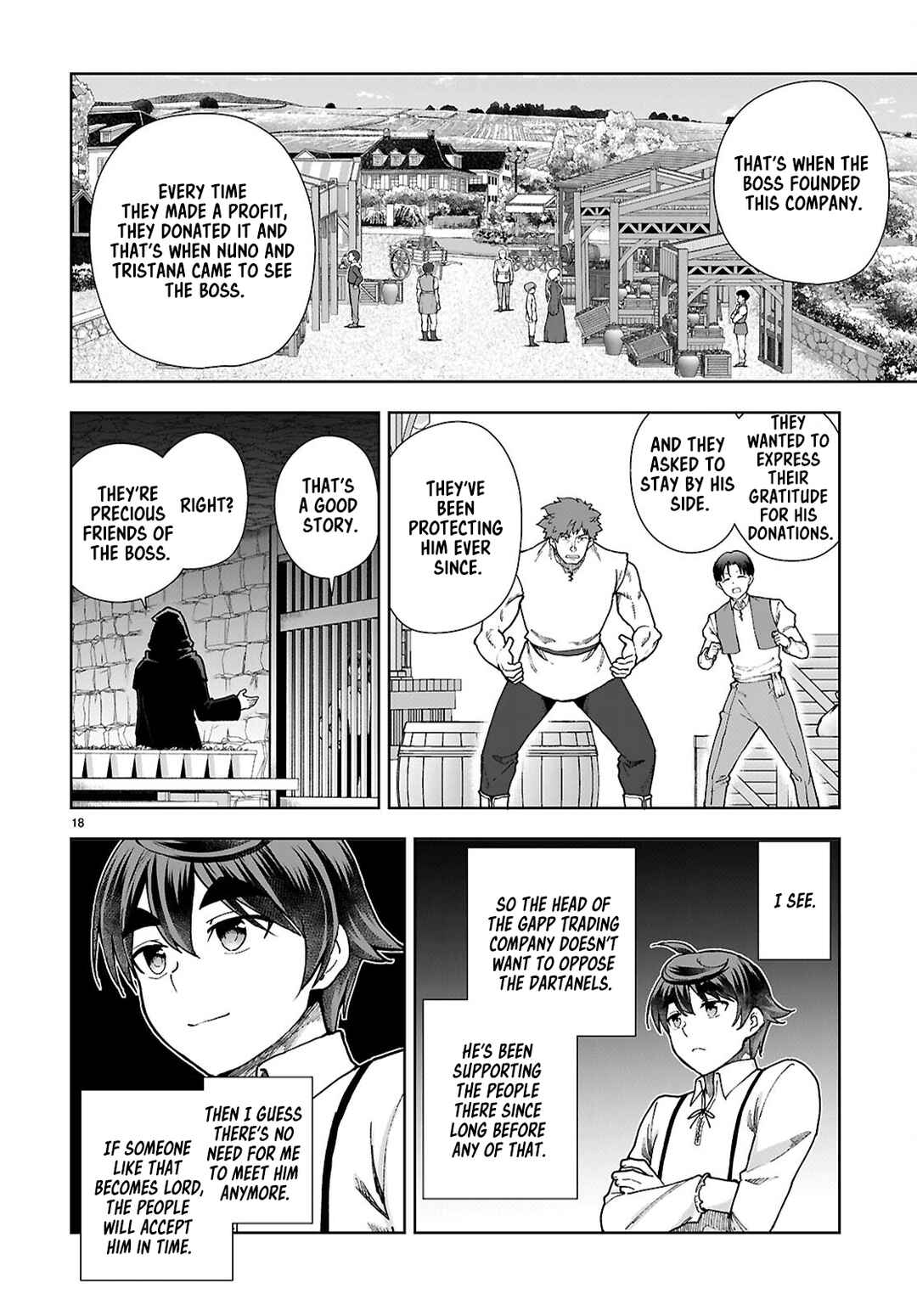 Page 18 Chapter 88 Botsuraku Yotei Nanode, Kajishokunin wo Mezasu
