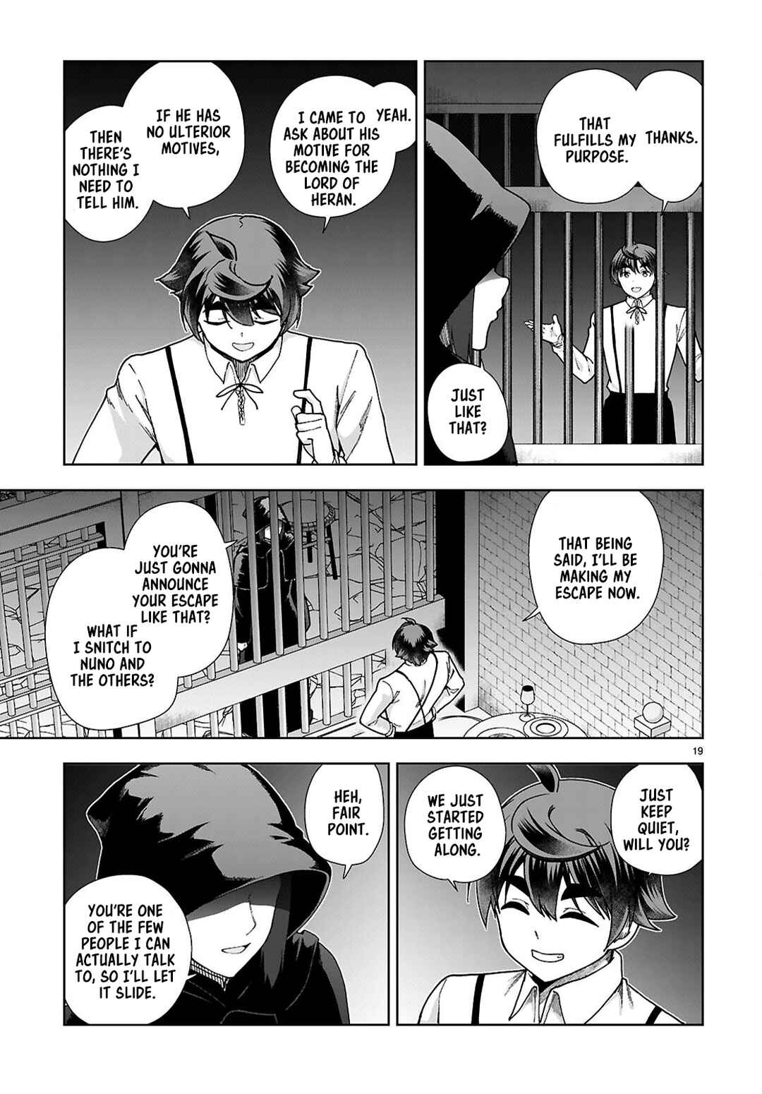 Page 19 Chapter 88 Botsuraku Yotei Nanode, Kajishokunin wo Mezasu
