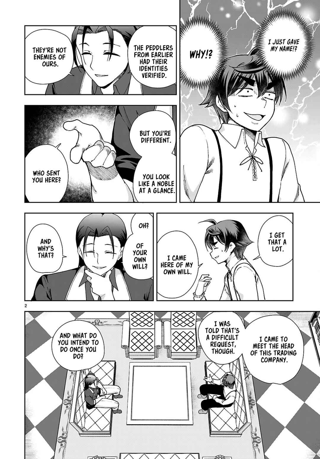 Page 2 Chapter 88 Botsuraku Yotei Nanode, Kajishokunin wo Mezasu