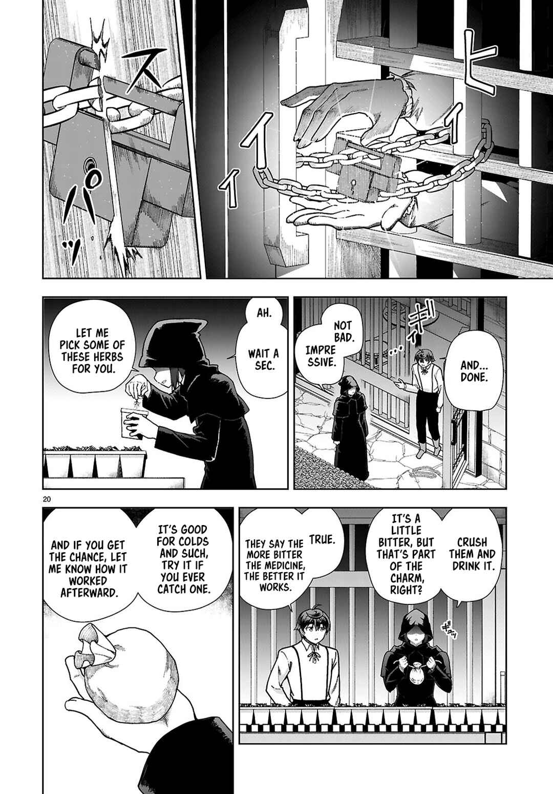 Page 20 Chapter 88 Botsuraku Yotei Nanode, Kajishokunin wo Mezasu