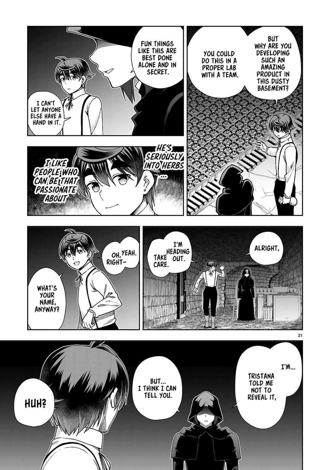 Page 21 Chapter 88 Botsuraku Yotei Nanode, Kajishokunin wo Mezasu
