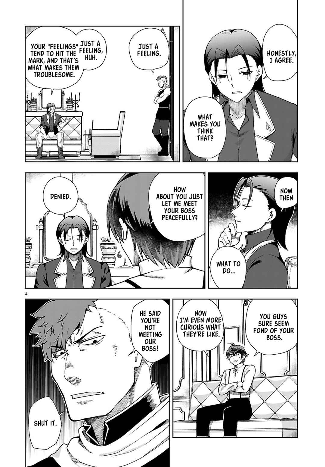 Page 4 Chapter 88 Botsuraku Yotei Nanode, Kajishokunin wo Mezasu