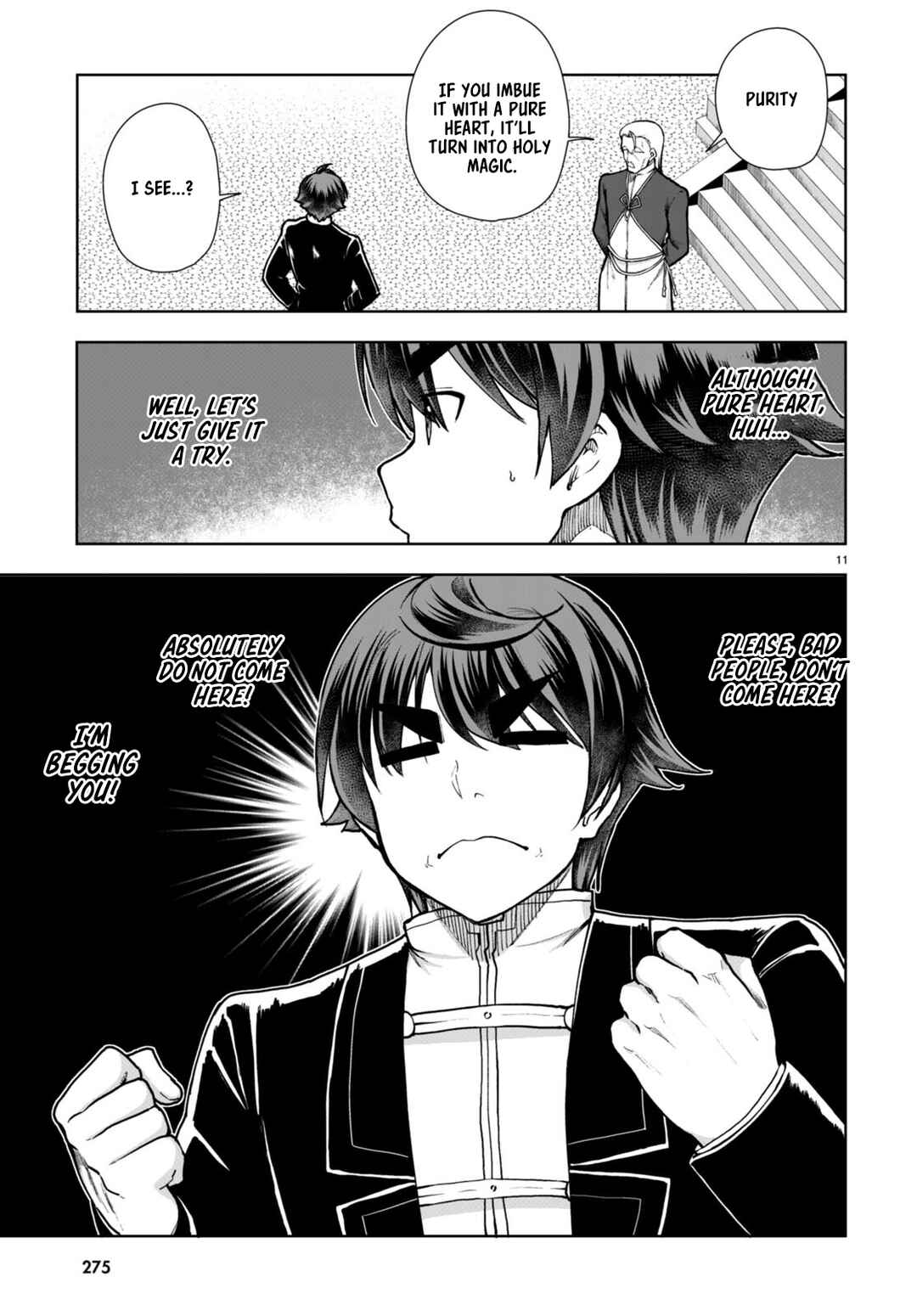 Page 11 Chapter 63 Botsuraku Yotei Nanode, Kajishokunin wo Mezasu
