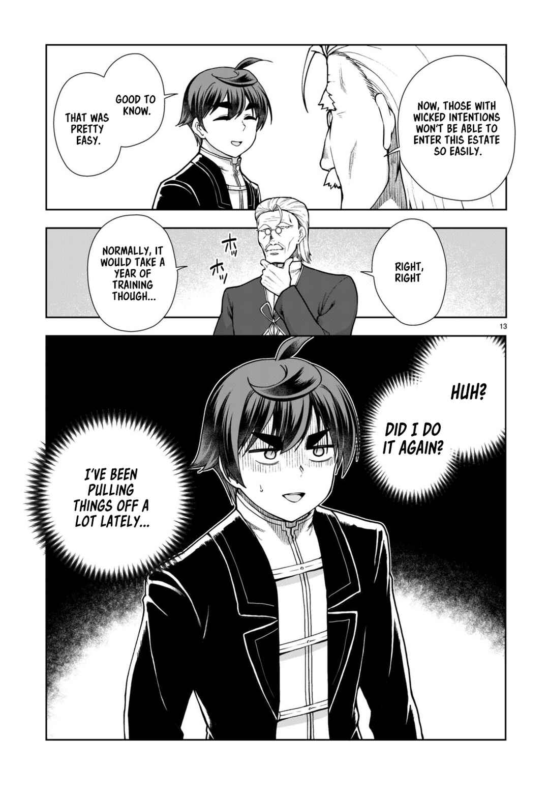 Page 13 Chapter 63 Botsuraku Yotei Nanode, Kajishokunin wo Mezasu
