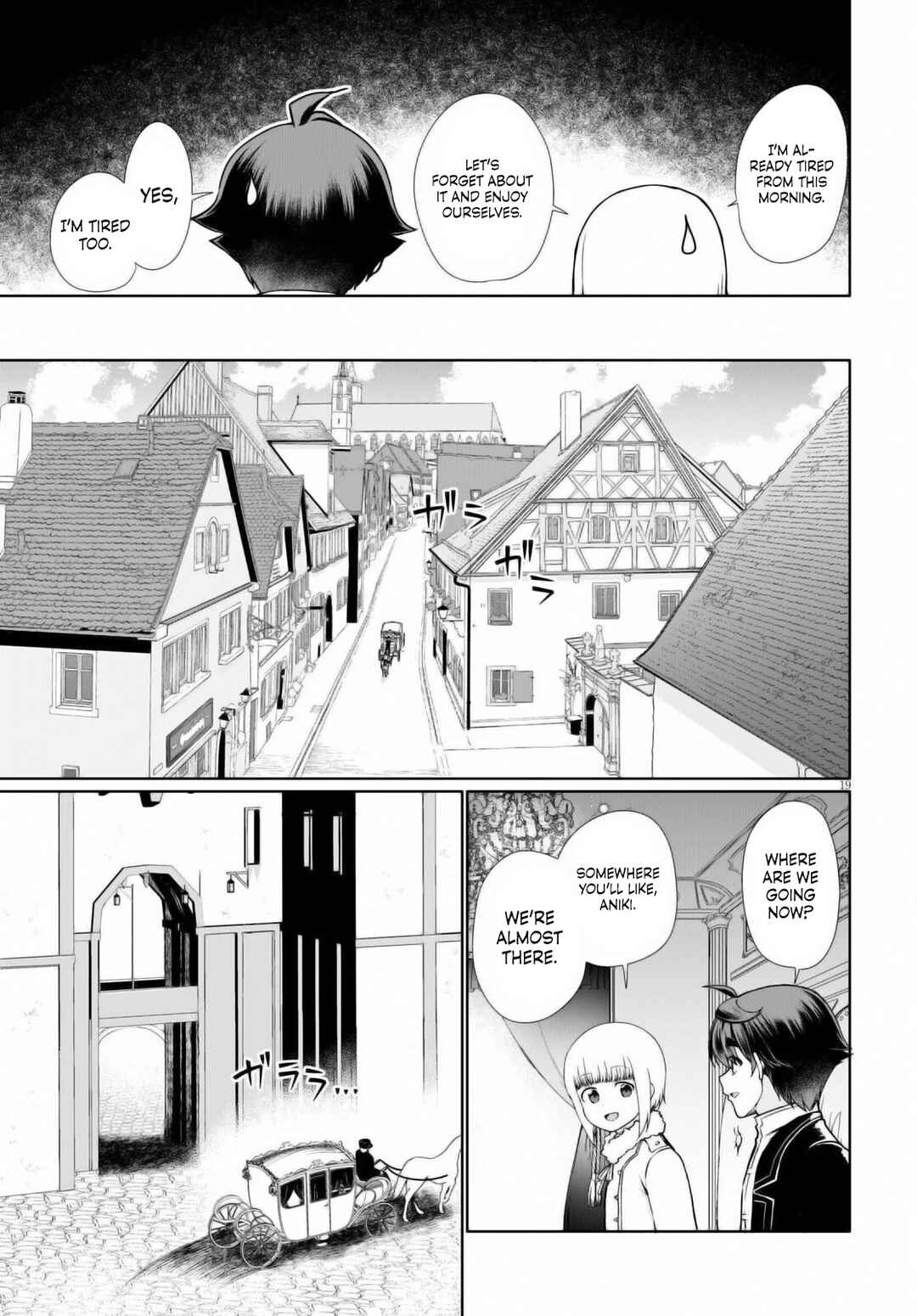 Page 19 Chapter 51 Botsuraku Yotei Nanode, Kajishokunin wo Mezasu