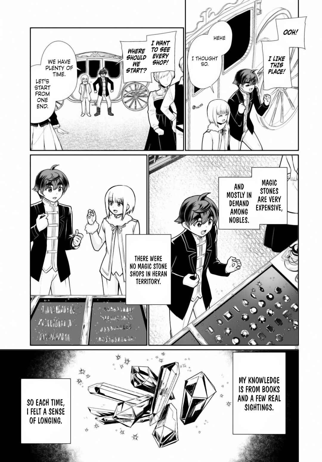 Page 21 Chapter 51 Botsuraku Yotei Nanode, Kajishokunin wo Mezasu