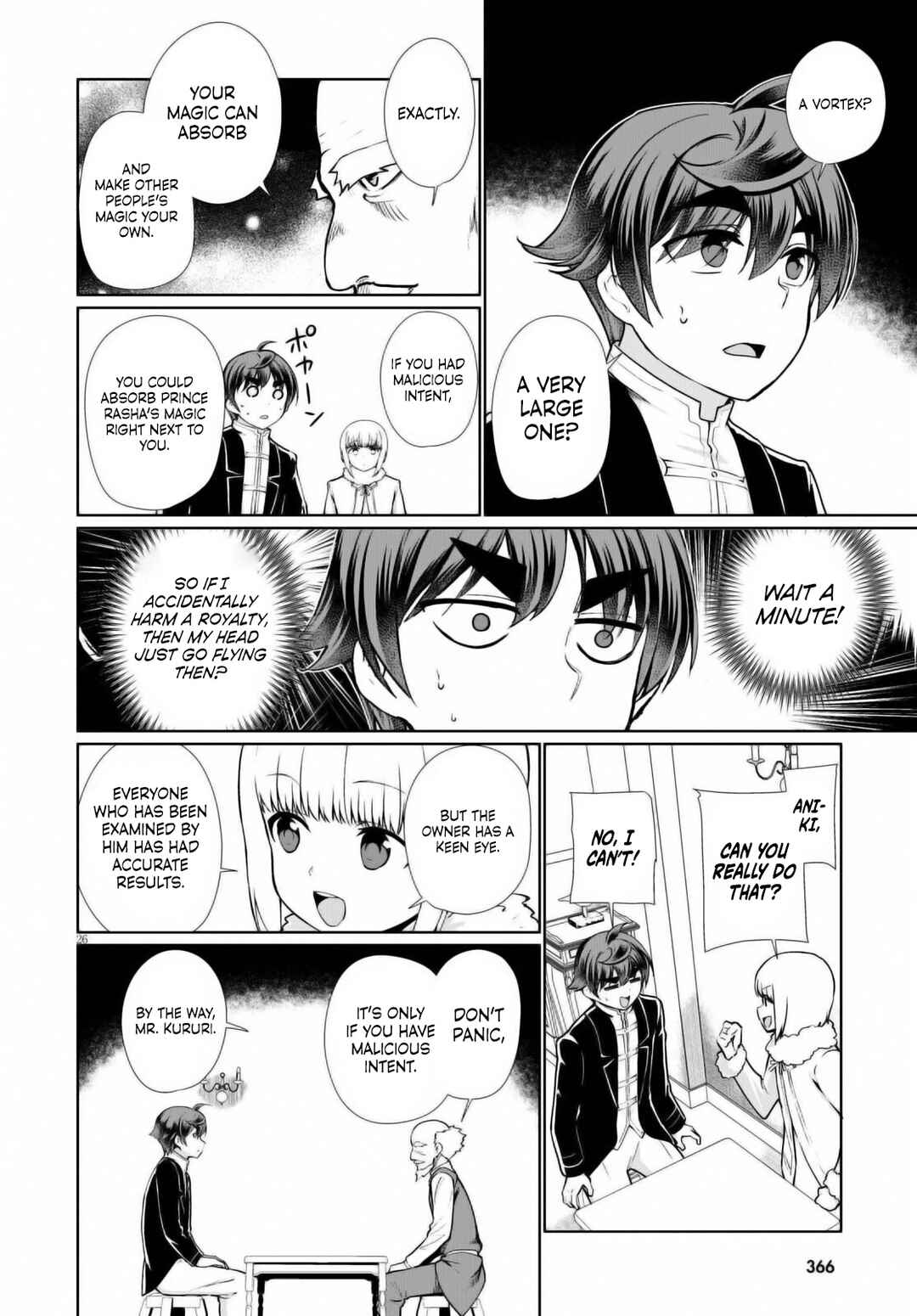 Page 26 Chapter 51 Botsuraku Yotei Nanode, Kajishokunin wo Mezasu
