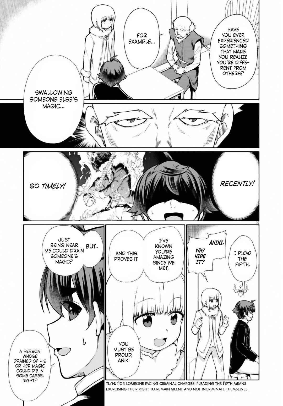 Page 27 Chapter 51 Botsuraku Yotei Nanode, Kajishokunin wo Mezasu