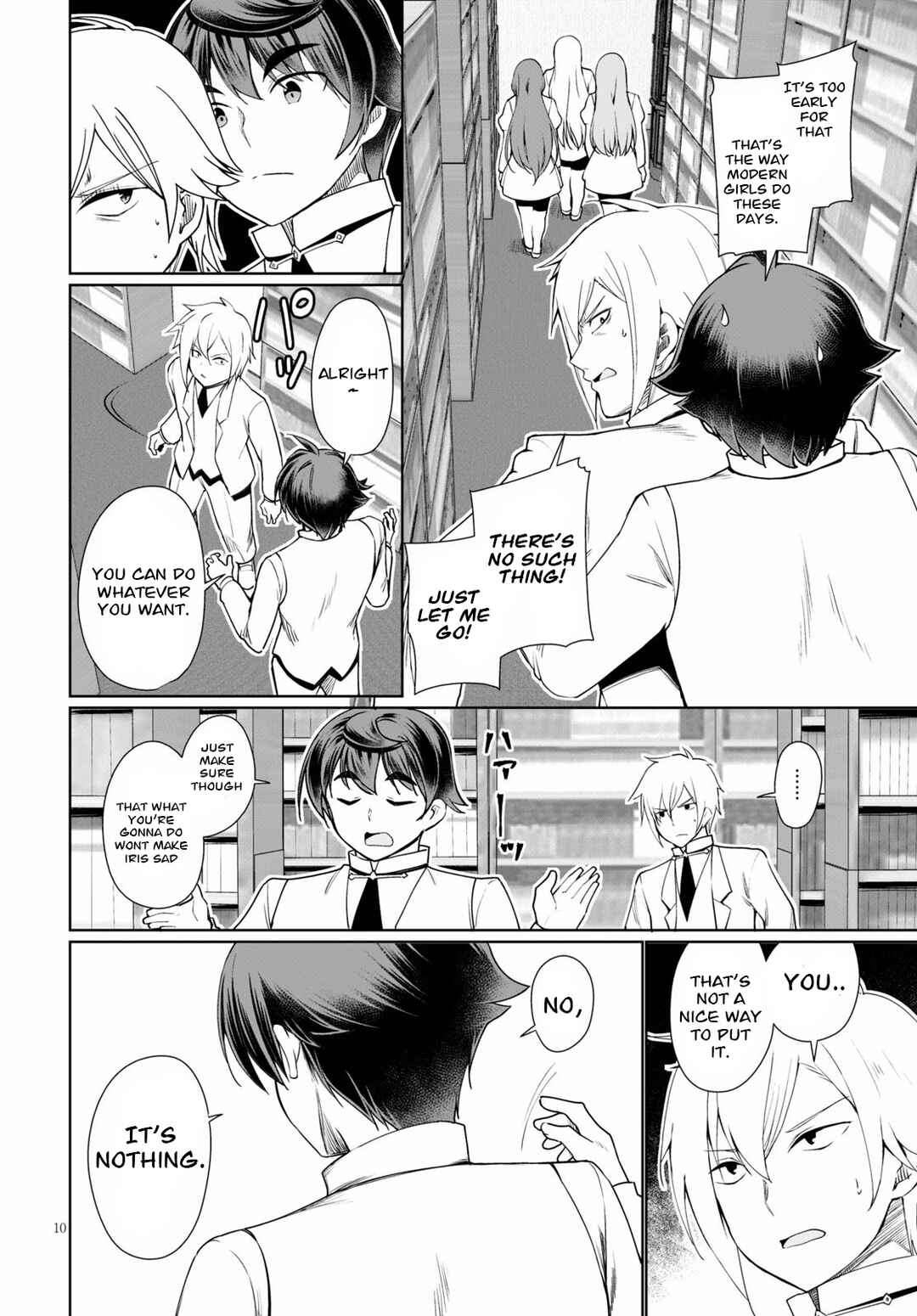 Page 10 Chapter 38 Botsuraku Yotei Nanode, Kajishokunin wo Mezasu