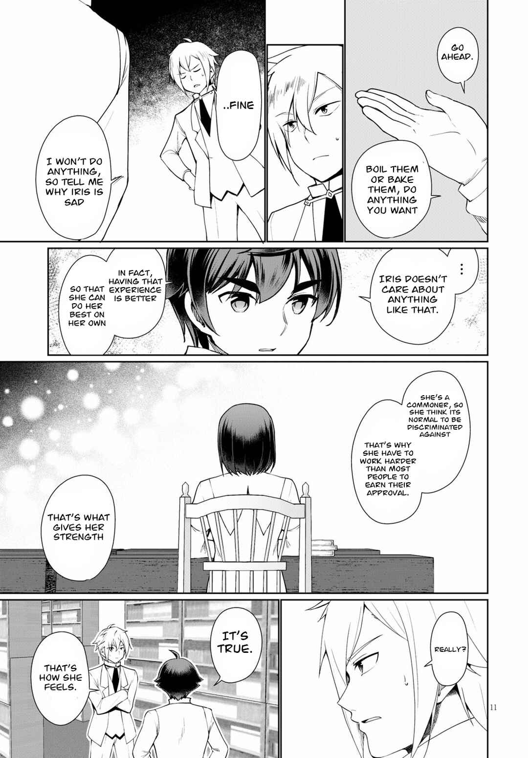 Page 11 Chapter 38 Botsuraku Yotei Nanode, Kajishokunin wo Mezasu