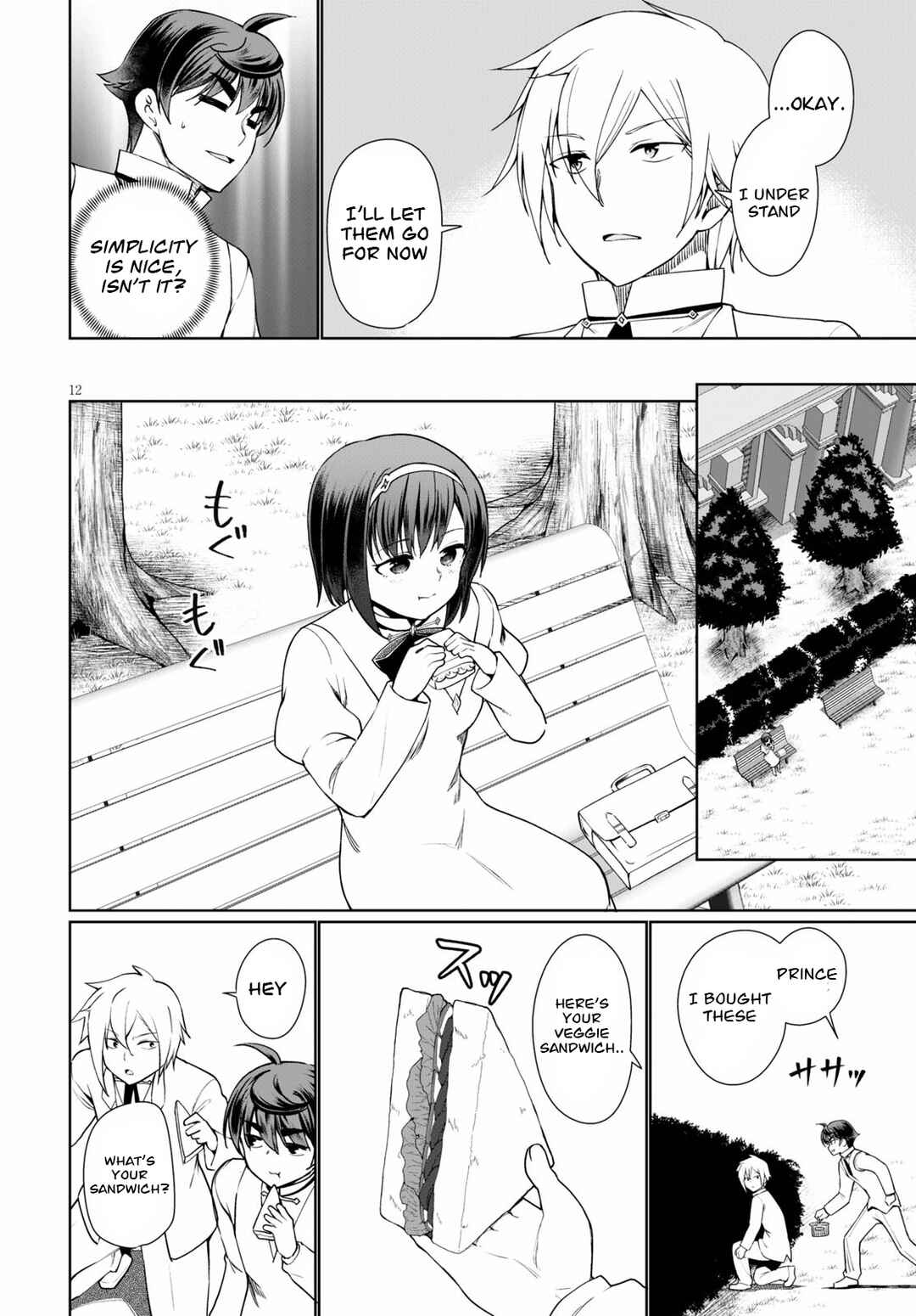 Page 12 Chapter 38 Botsuraku Yotei Nanode, Kajishokunin wo Mezasu