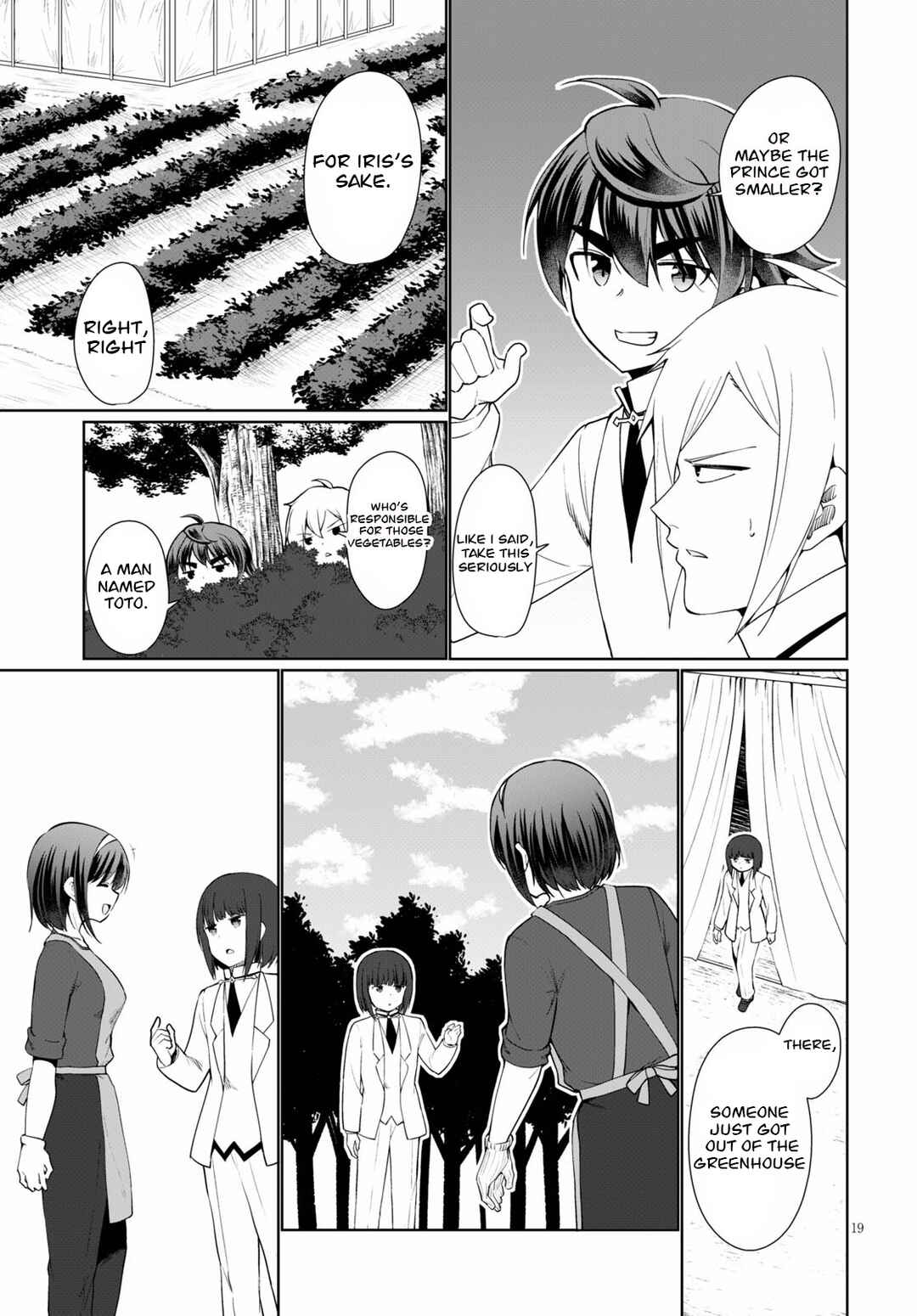 Page 19 Chapter 38 Botsuraku Yotei Nanode, Kajishokunin wo Mezasu
