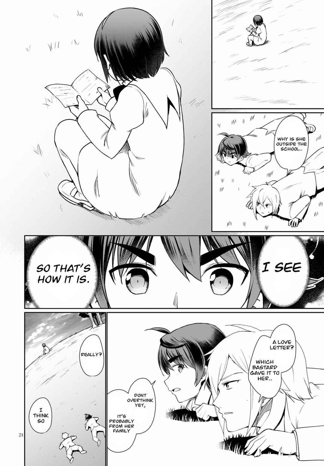 Page 24 Chapter 38 Botsuraku Yotei Nanode, Kajishokunin wo Mezasu
