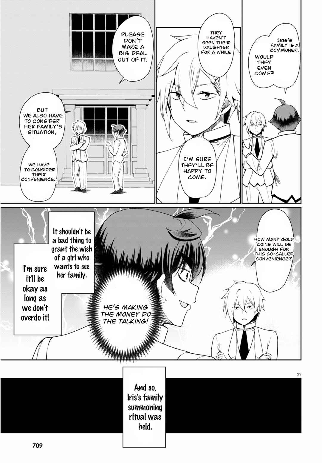 Page 27 Chapter 38 Botsuraku Yotei Nanode, Kajishokunin wo Mezasu