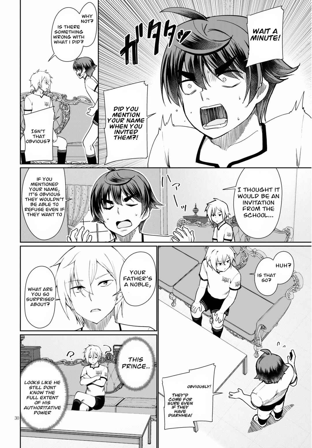 Page 30 Chapter 38 Botsuraku Yotei Nanode, Kajishokunin wo Mezasu