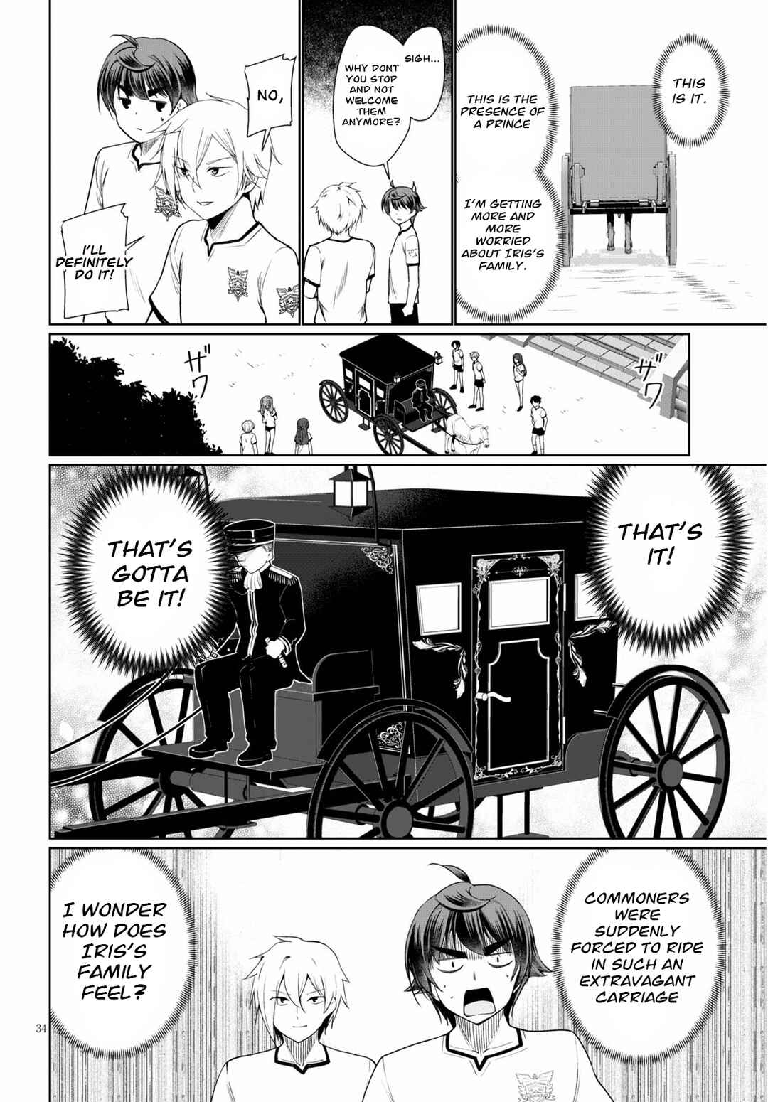 Page 34 Chapter 38 Botsuraku Yotei Nanode, Kajishokunin wo Mezasu