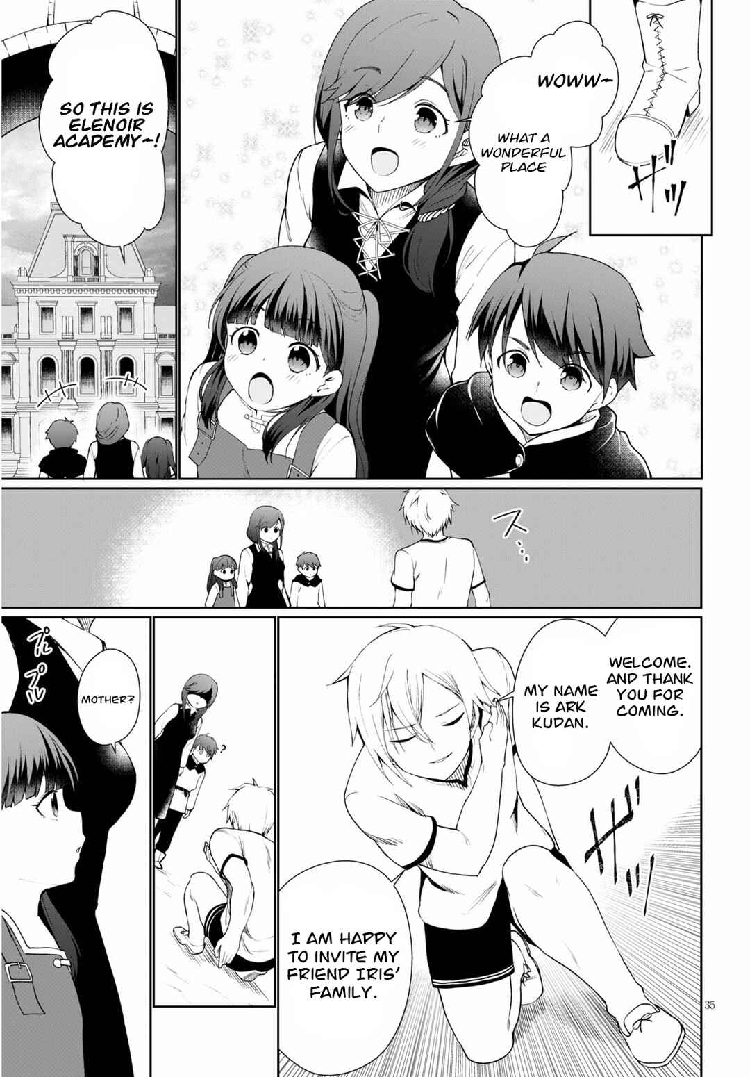 Page 35 Chapter 38 Botsuraku Yotei Nanode, Kajishokunin wo Mezasu