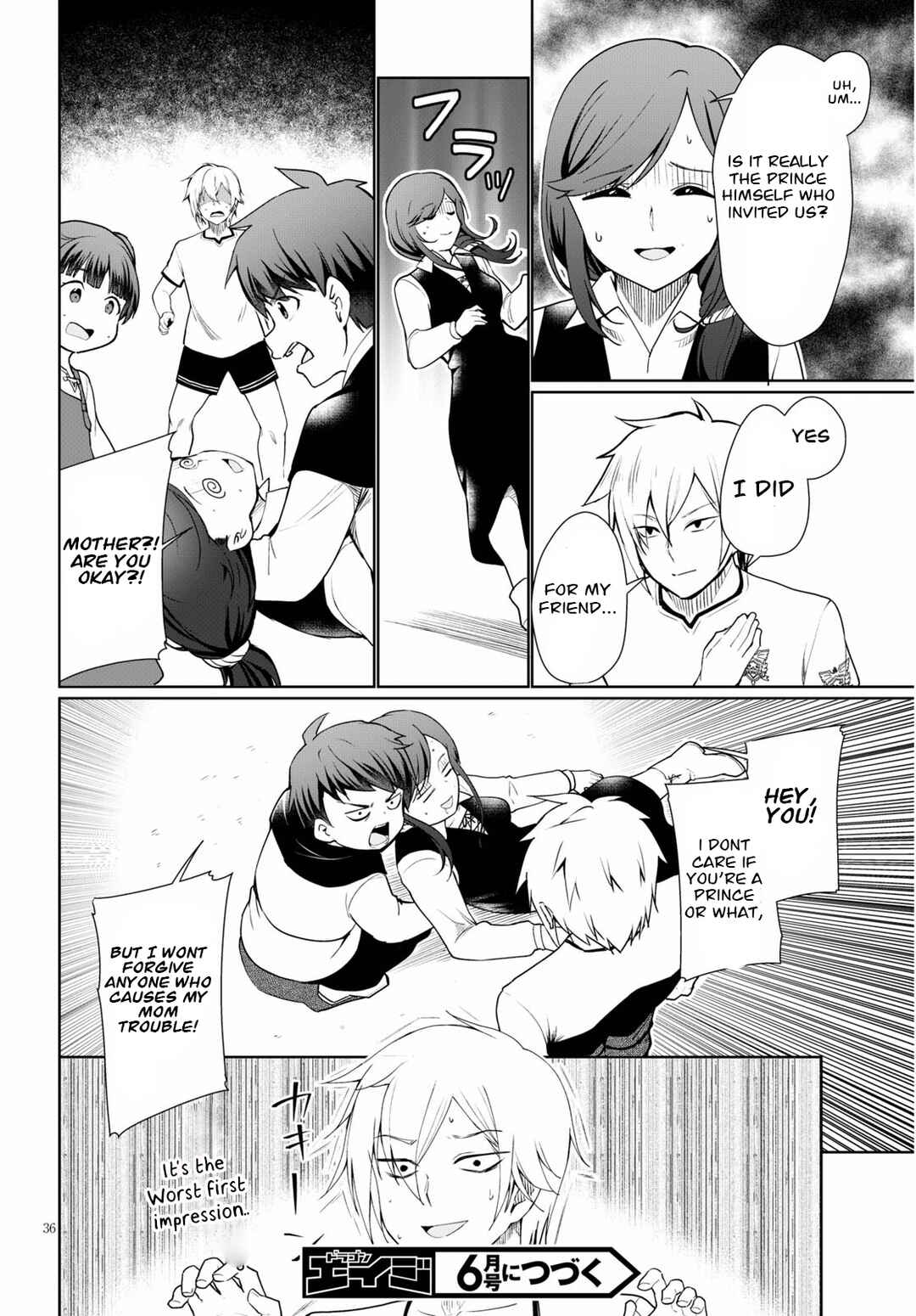 Page 36 Chapter 38 Botsuraku Yotei Nanode, Kajishokunin wo Mezasu