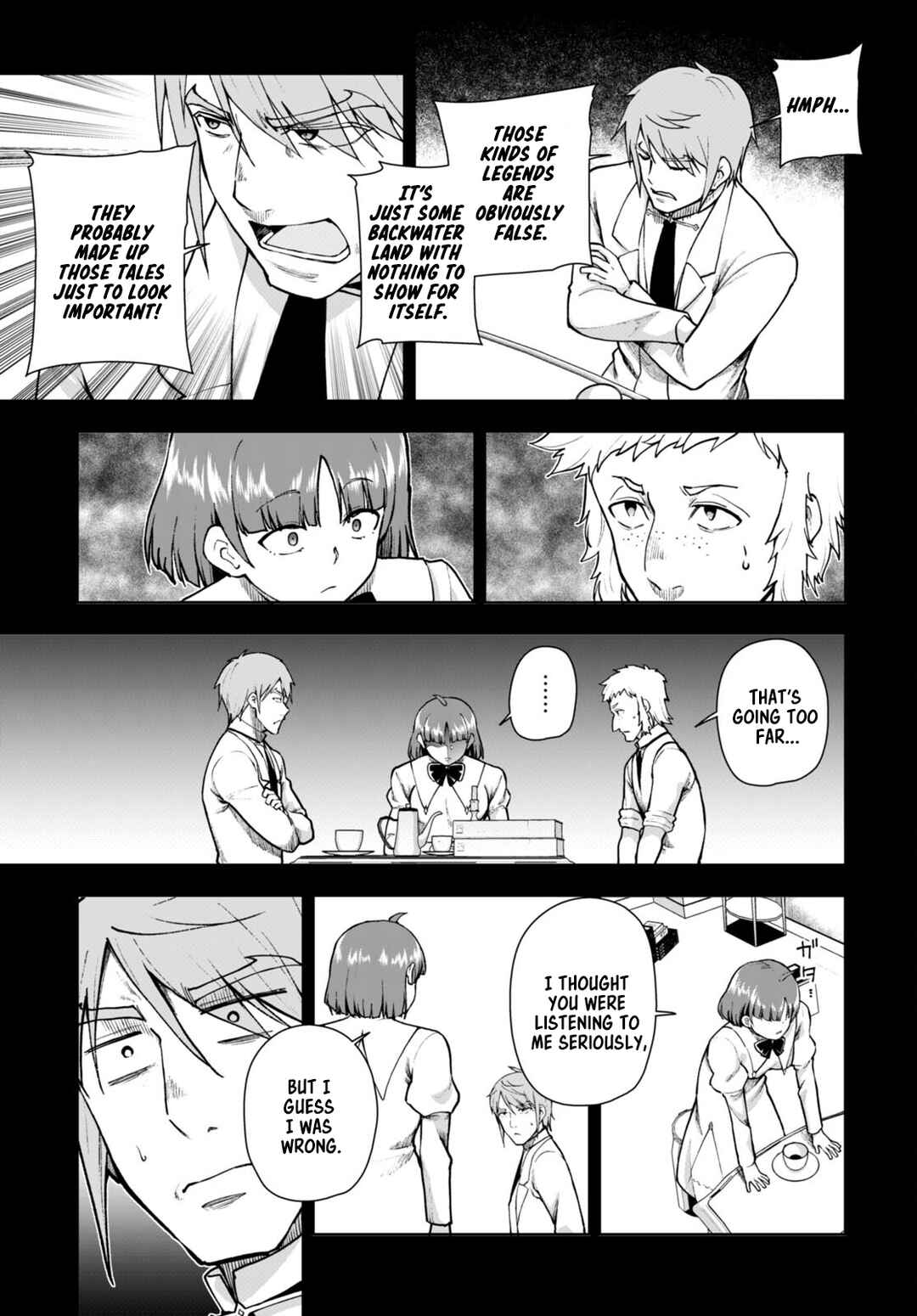 Page 3 Chapter 69 Botsuraku Yotei Nanode, Kajishokunin wo Mezasu
