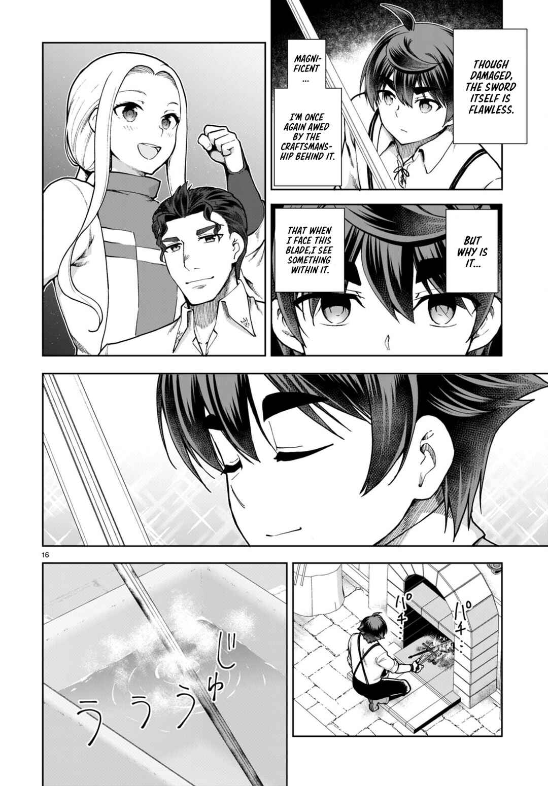 Page 16 Chapter 80 Botsuraku Yotei Nanode, Kajishokunin wo Mezasu