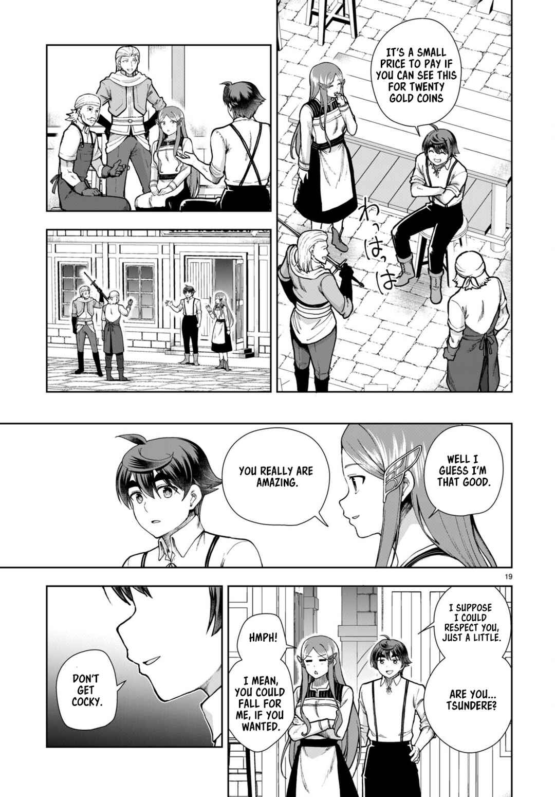 Page 19 Chapter 80 Botsuraku Yotei Nanode, Kajishokunin wo Mezasu