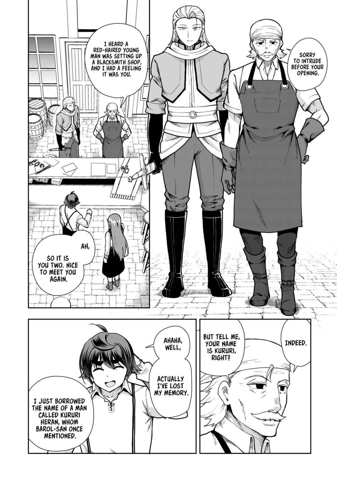 Page 7 Chapter 80 Botsuraku Yotei Nanode, Kajishokunin wo Mezasu