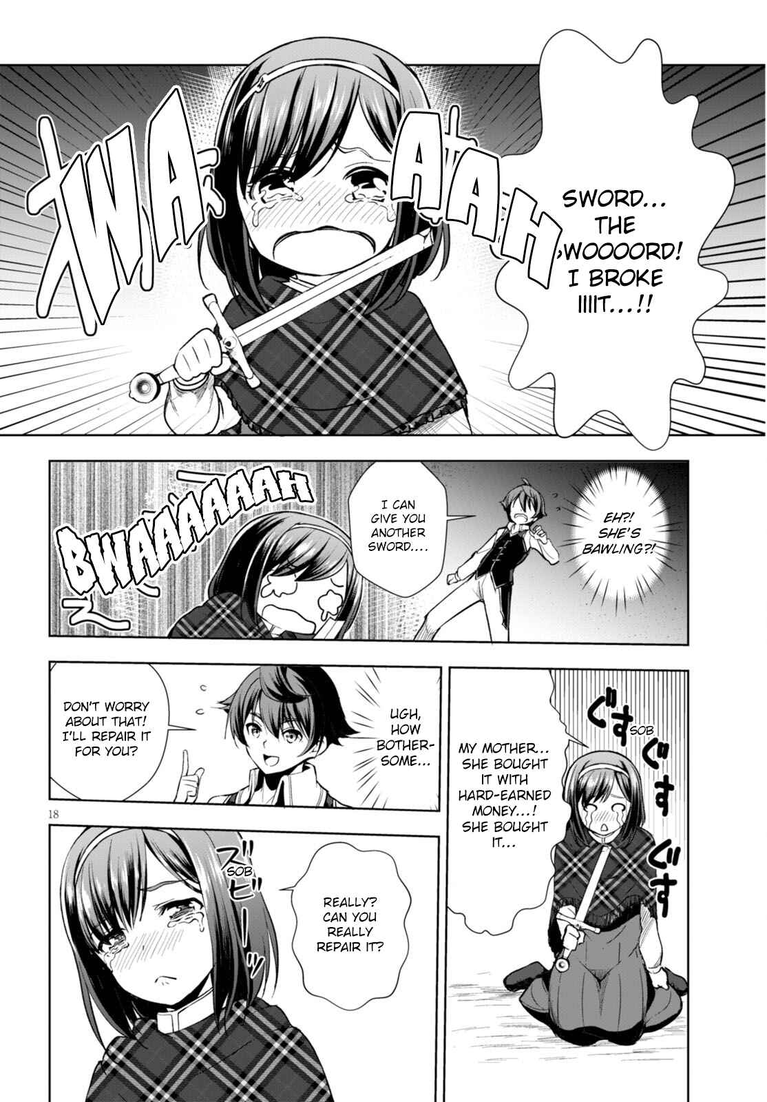 Page 19 Chapter 2 Botsuraku Yotei Nanode, Kajishokunin wo Mezasu