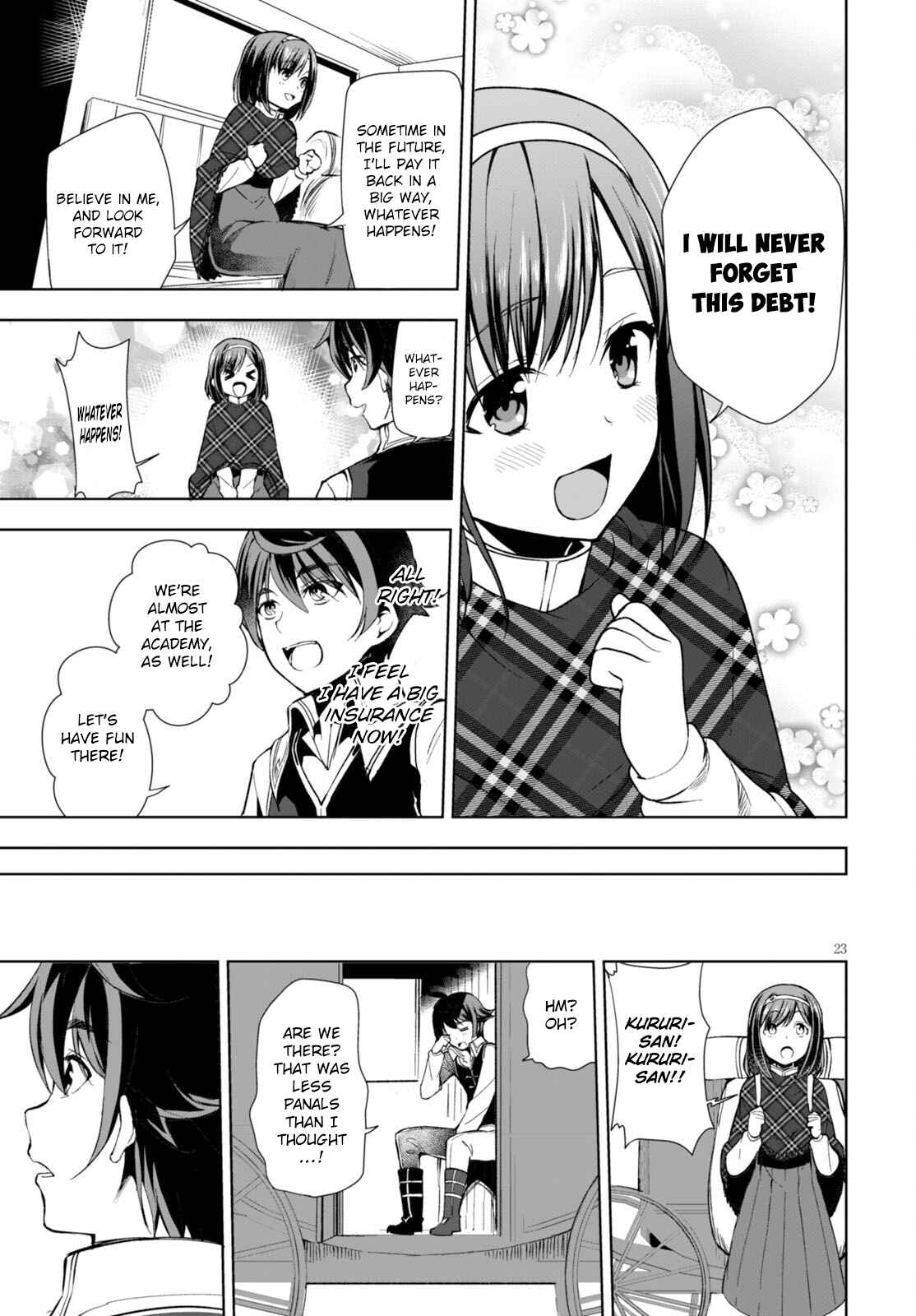 Page 24 Chapter 2 Botsuraku Yotei Nanode, Kajishokunin wo Mezasu
