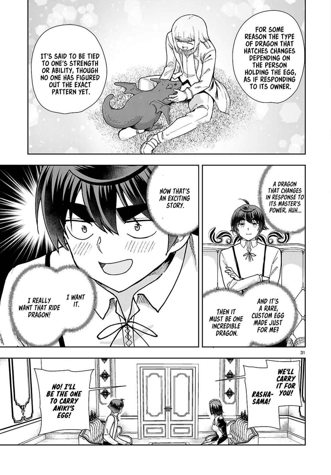 Page 31 Chapter 92 Botsuraku Yotei Nanode, Kajishokunin wo Mezasu