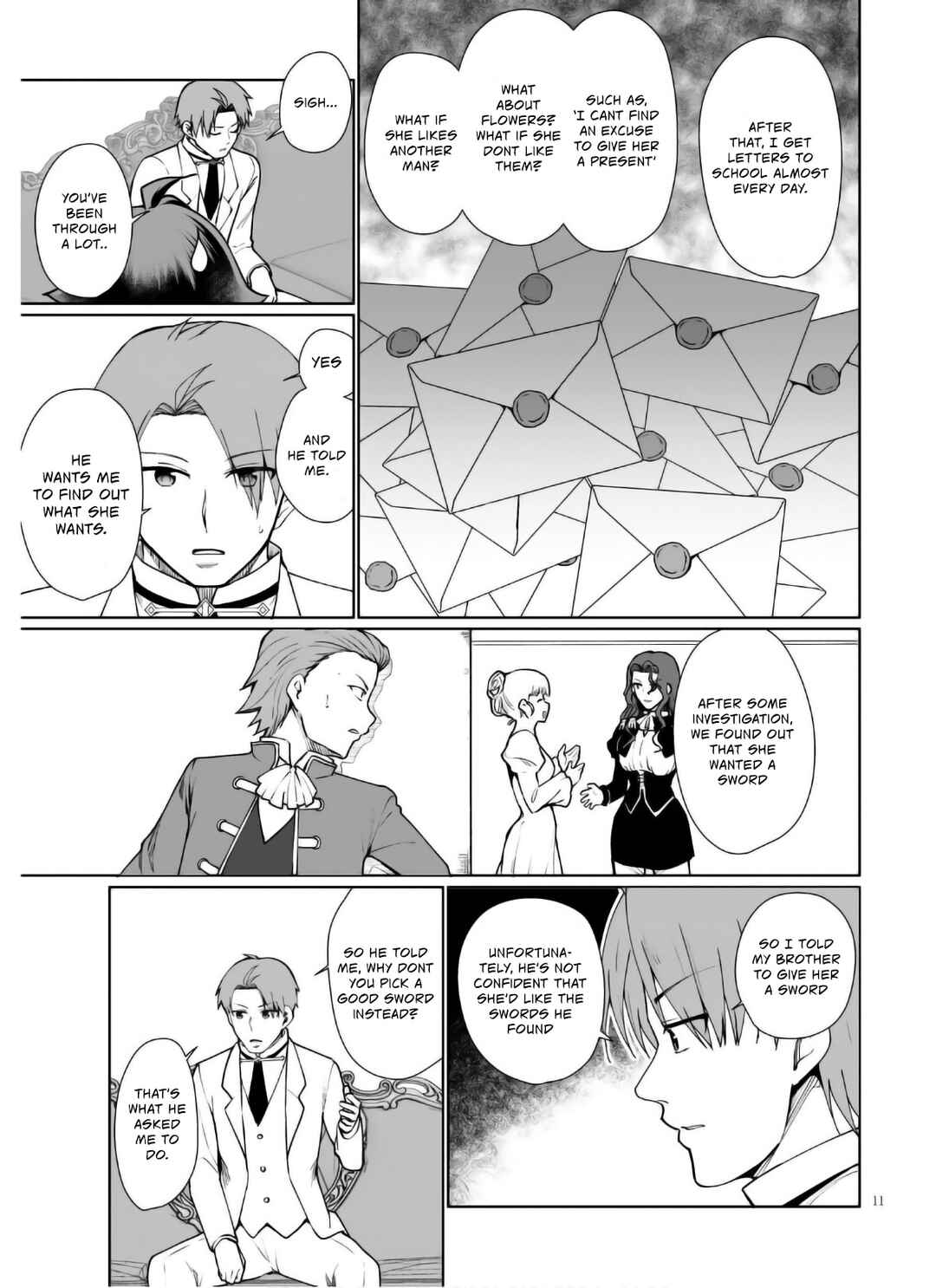 Page 12 Chapter 45 Botsuraku Yotei Nanode, Kajishokunin wo Mezasu