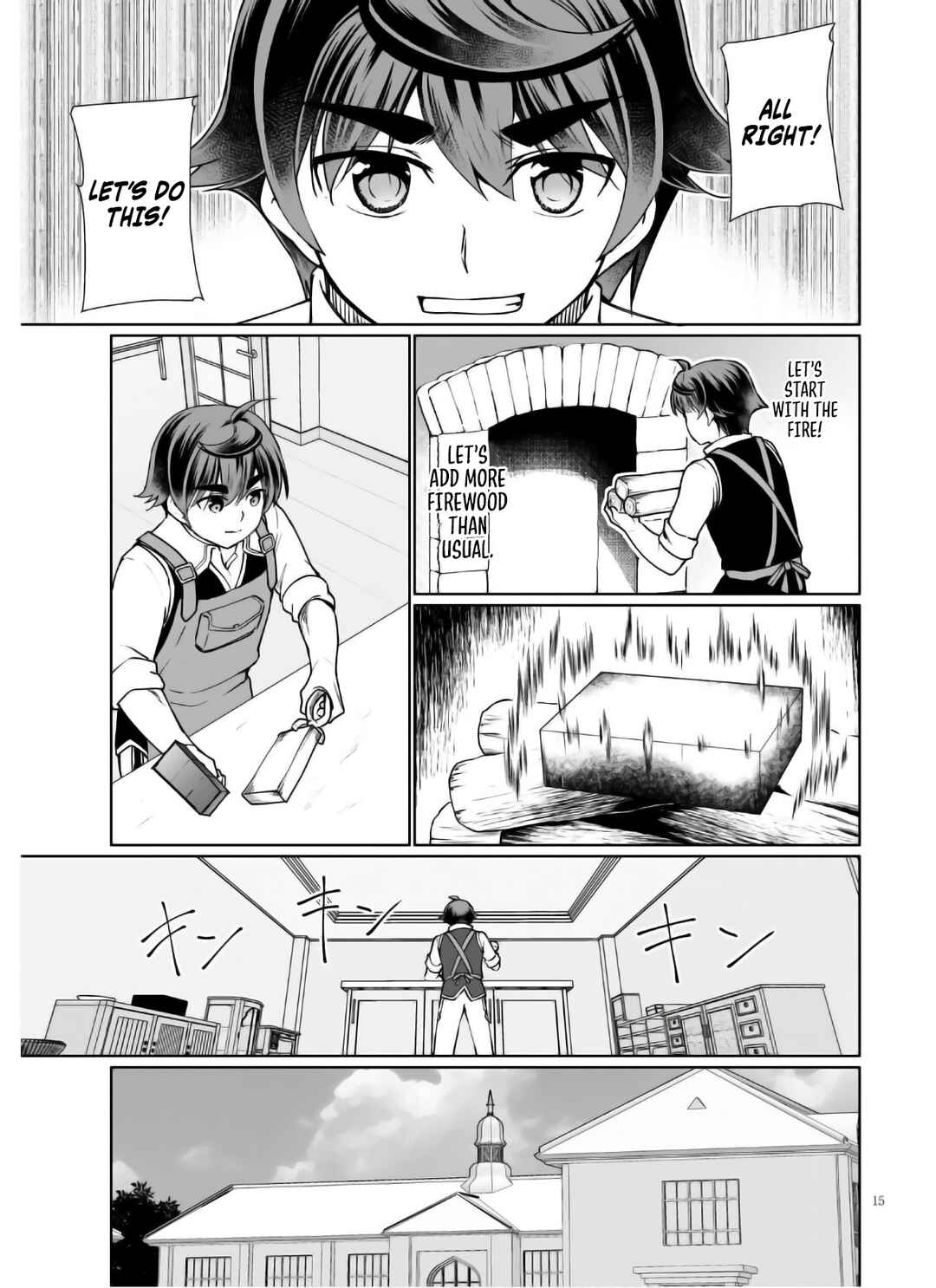 Page 16 Chapter 45 Botsuraku Yotei Nanode, Kajishokunin wo Mezasu