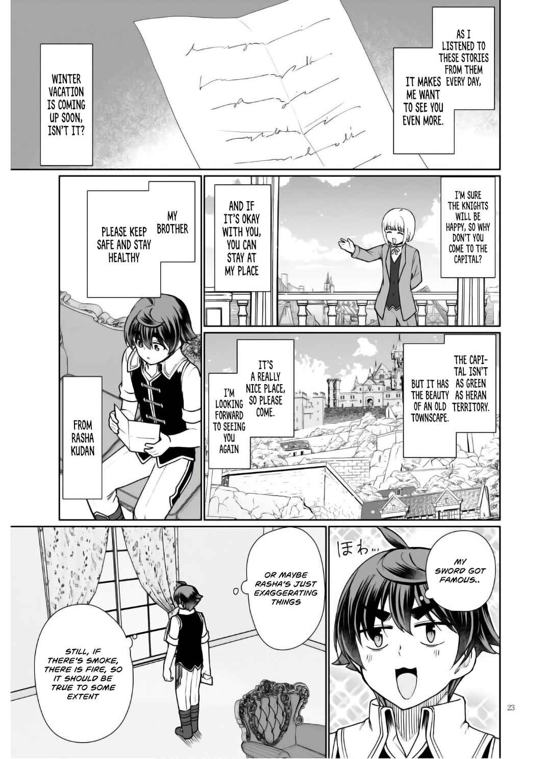 Page 24 Chapter 45 Botsuraku Yotei Nanode, Kajishokunin wo Mezasu