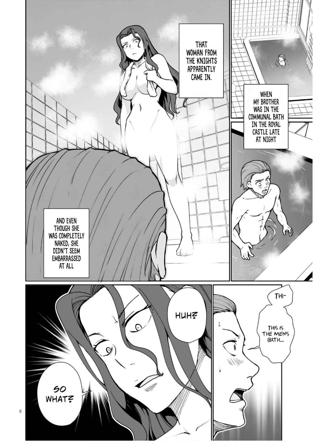 Page 9 Chapter 45 Botsuraku Yotei Nanode, Kajishokunin wo Mezasu