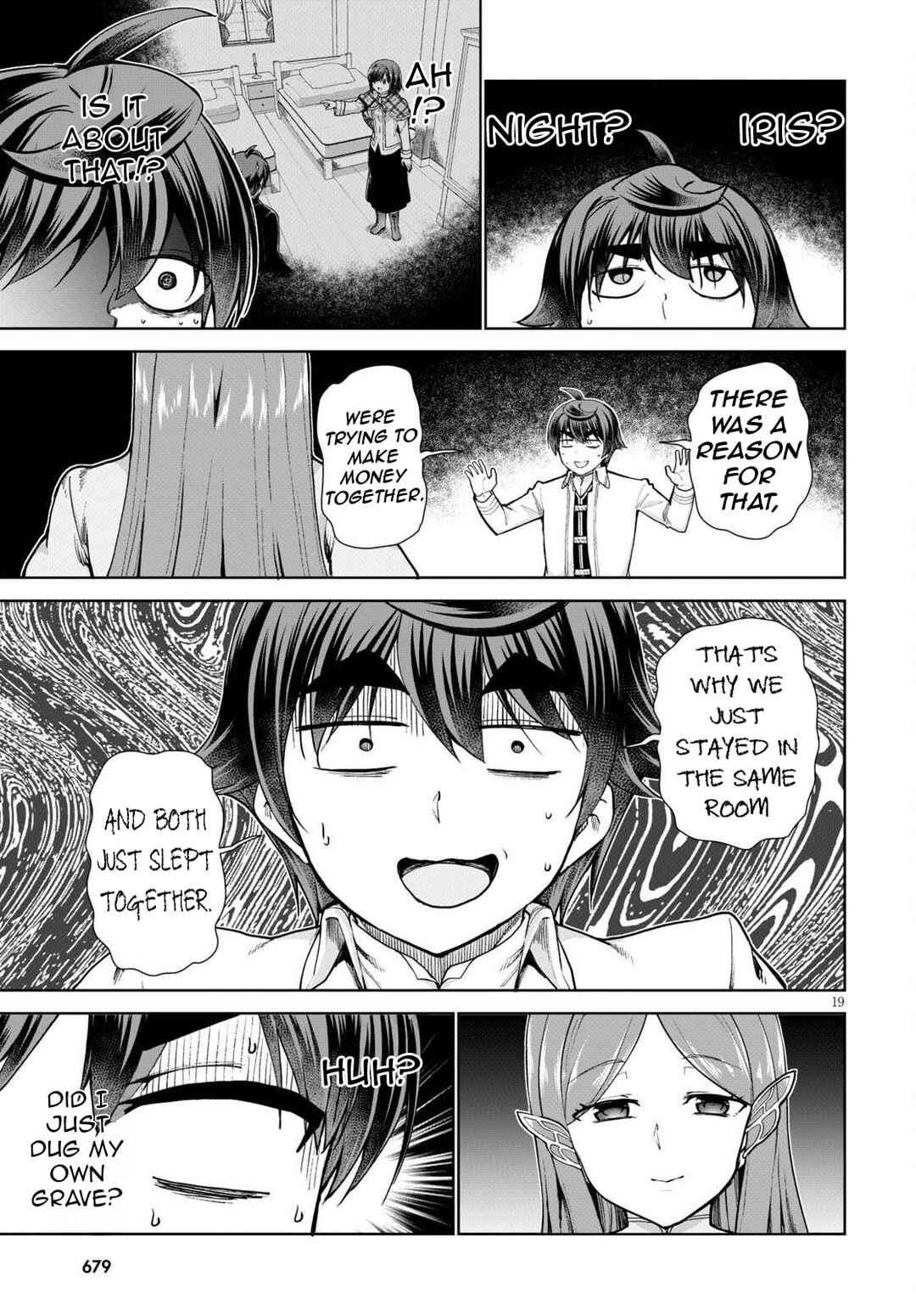 Page 23 Chapter 55 Botsuraku Yotei Nanode, Kajishokunin wo Mezasu