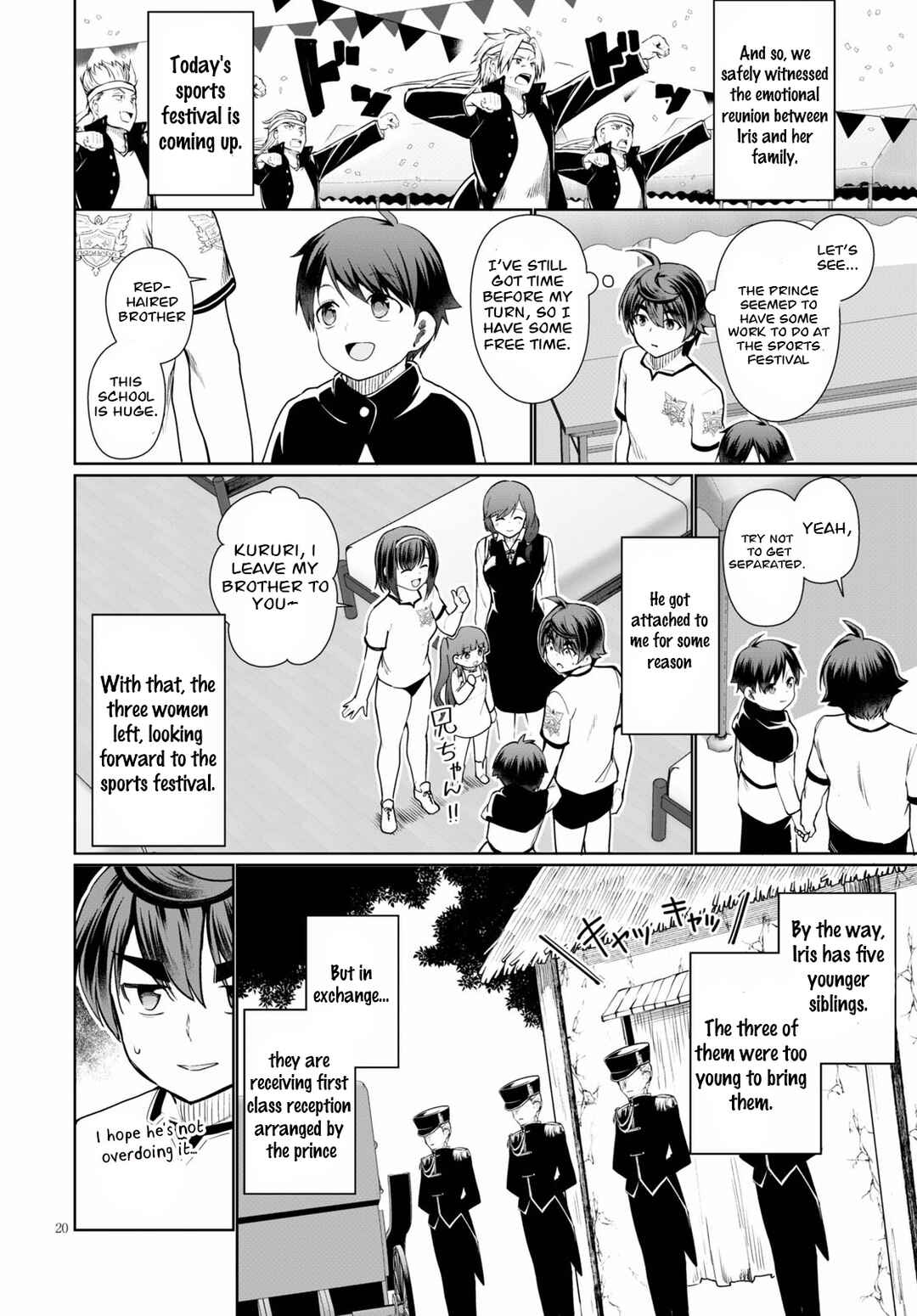 Page 20 Chapter 39 Botsuraku Yotei Nanode, Kajishokunin wo Mezasu