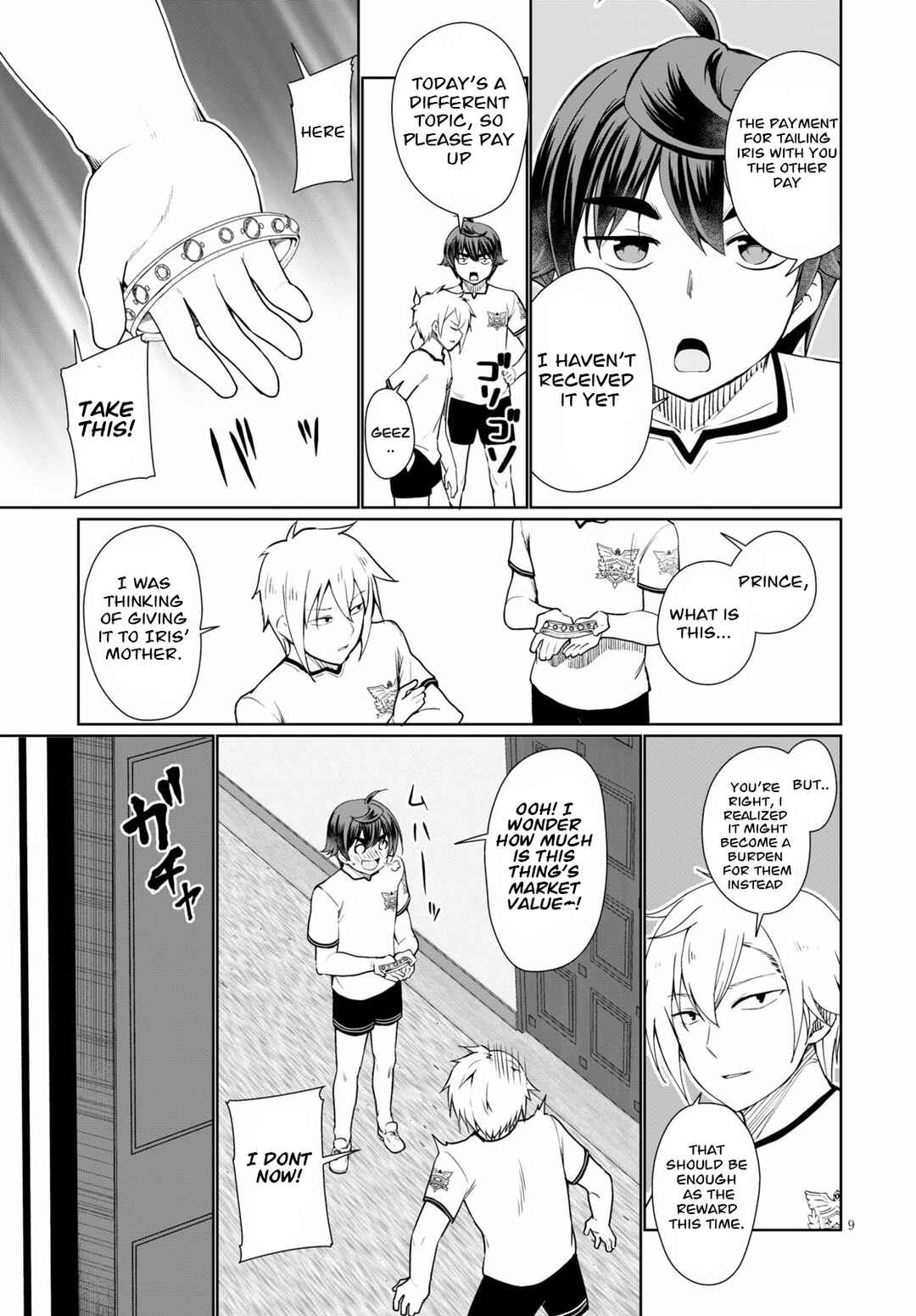 Page 9 Chapter 39 Botsuraku Yotei Nanode, Kajishokunin wo Mezasu