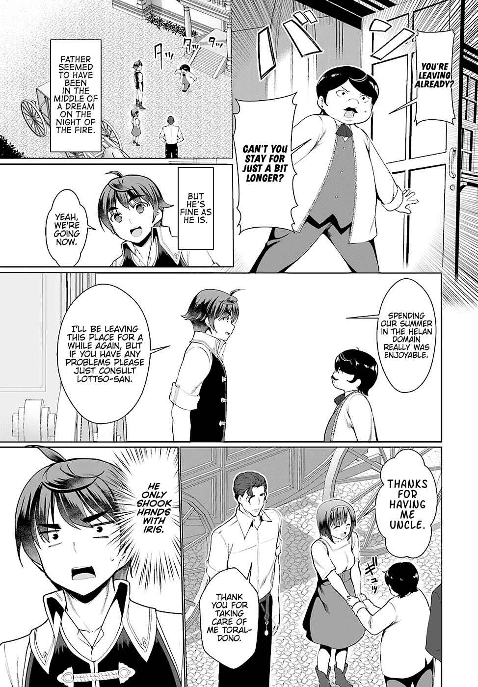 Page 36 Chapter 23 Botsuraku Yotei Nanode, Kajishokunin wo Mezasu