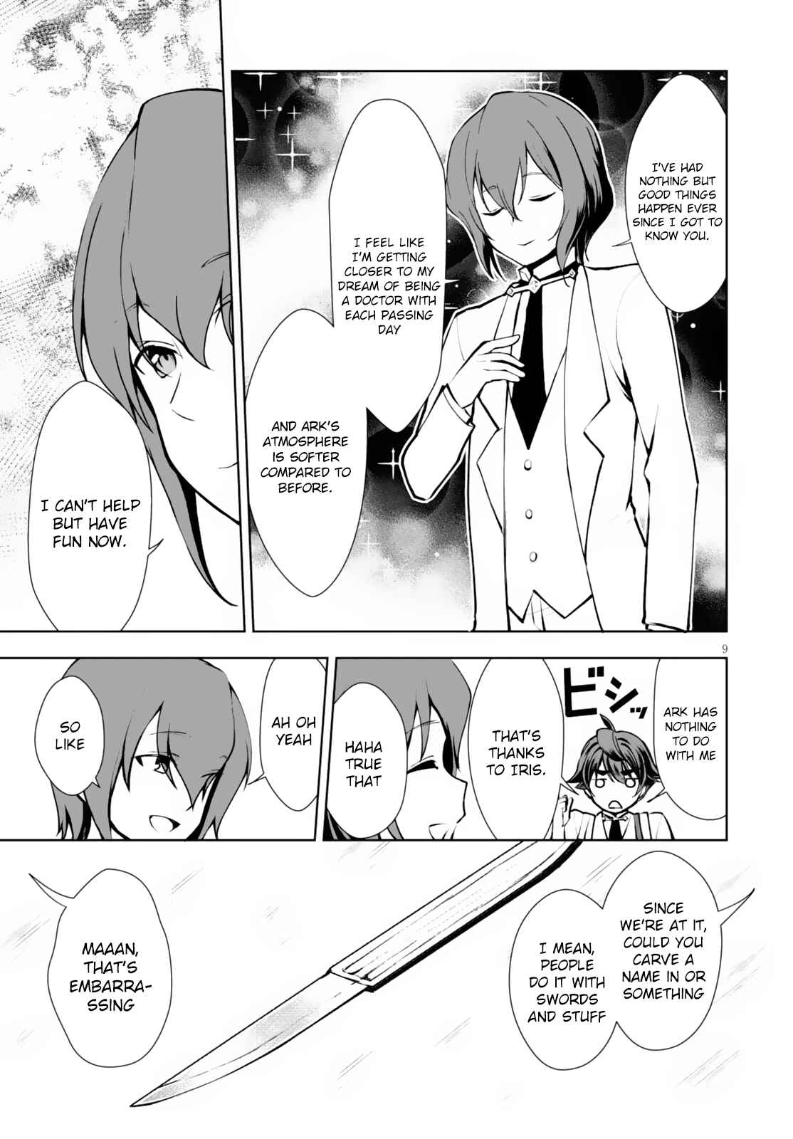 Page 10 Chapter 9 Botsuraku Yotei Nanode, Kajishokunin wo Mezasu