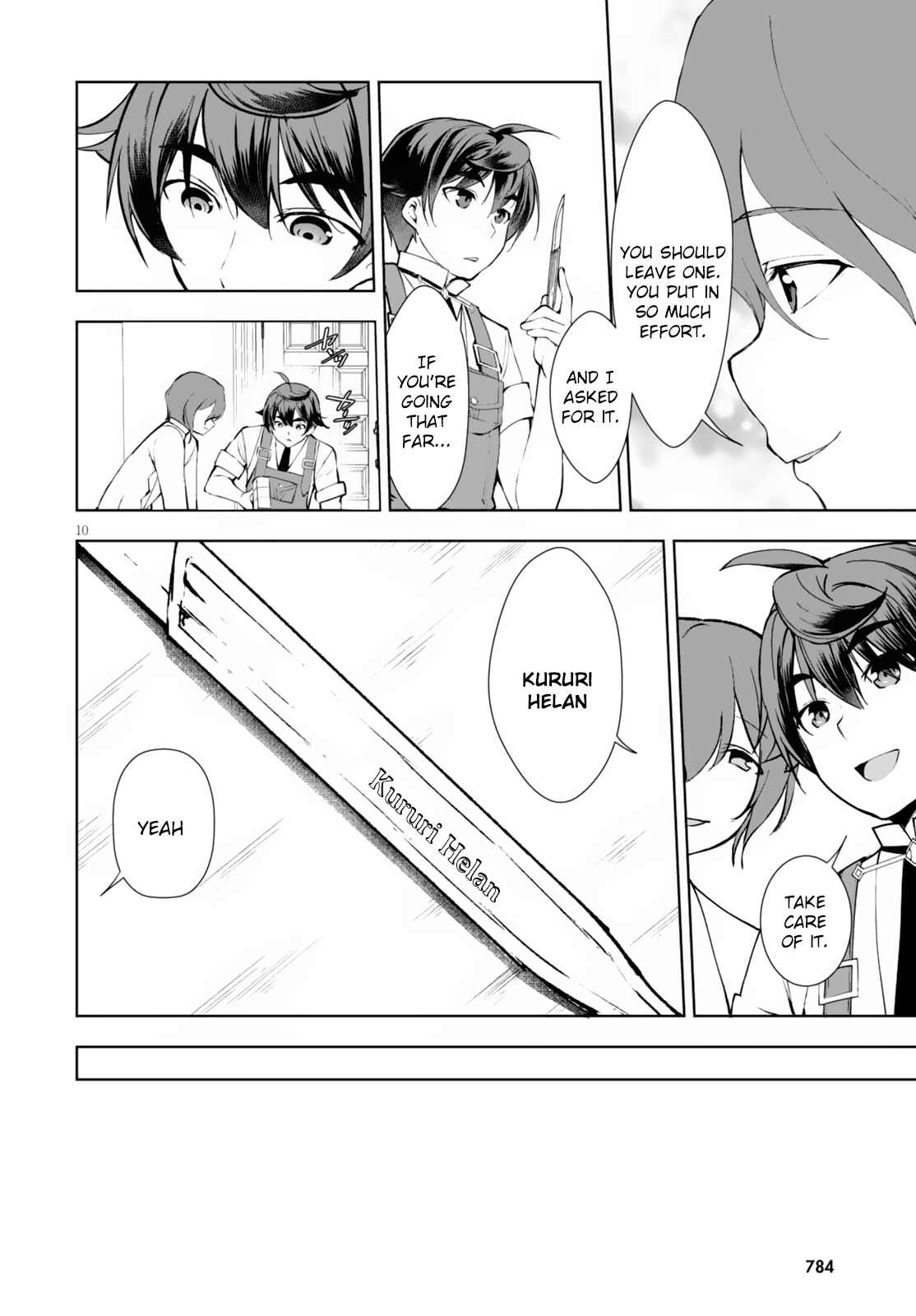 Page 11 Chapter 9 Botsuraku Yotei Nanode, Kajishokunin wo Mezasu