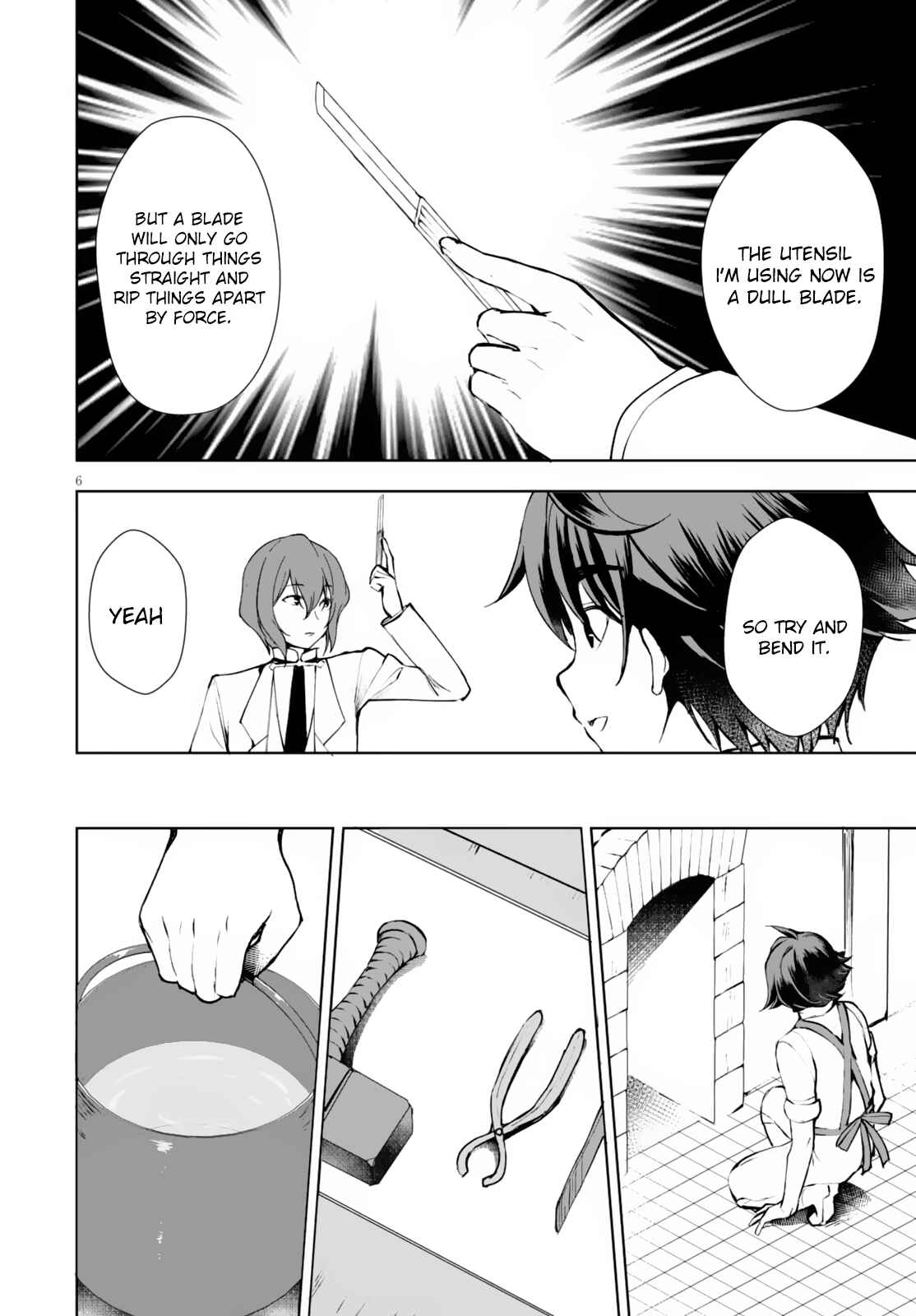 Page 7 Chapter 9 Botsuraku Yotei Nanode, Kajishokunin wo Mezasu