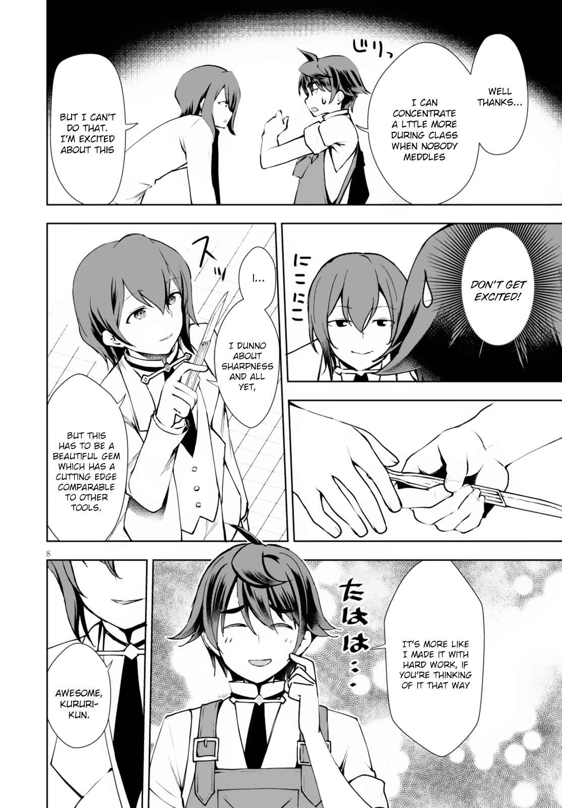 Page 9 Chapter 9 Botsuraku Yotei Nanode, Kajishokunin wo Mezasu