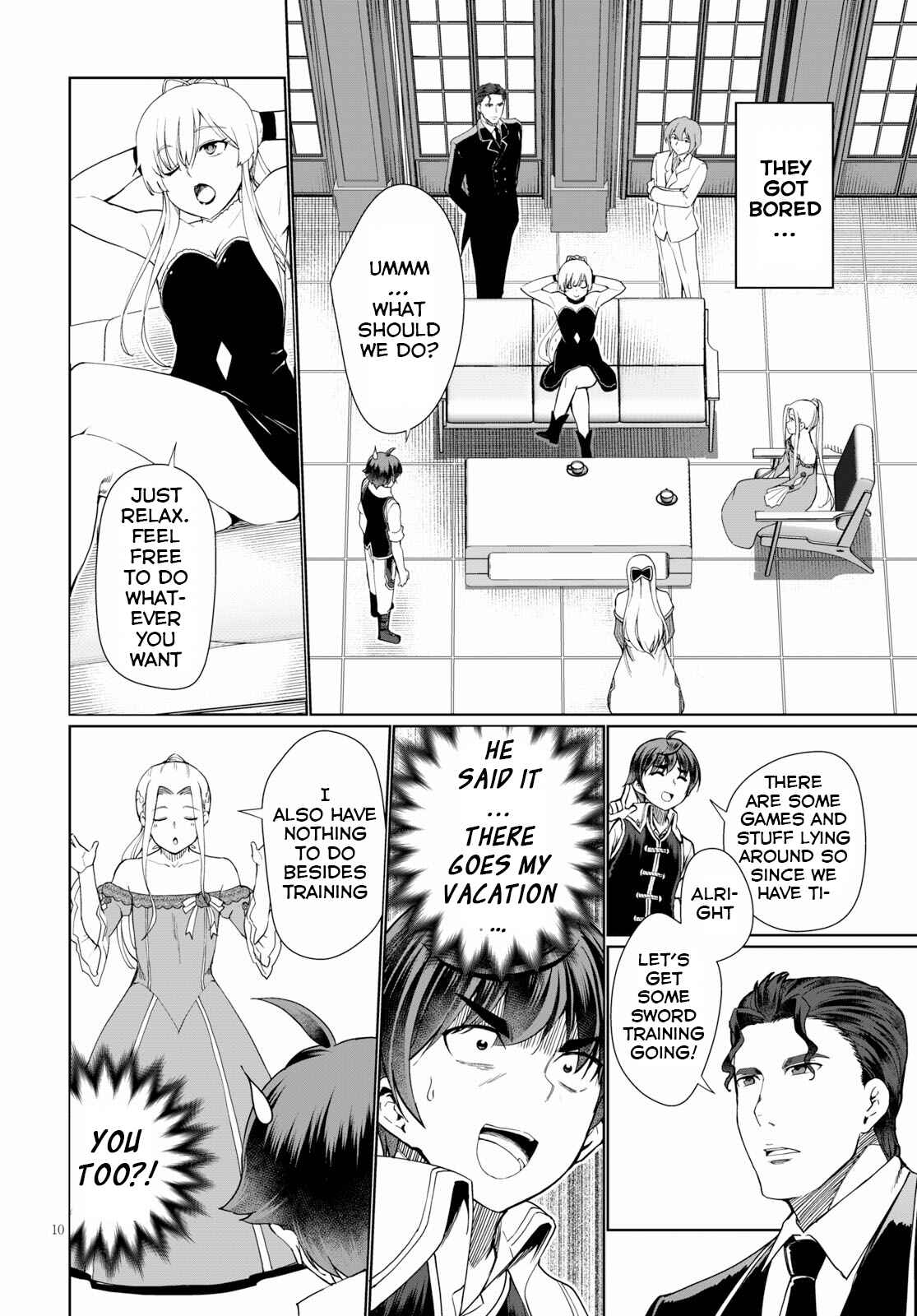 Page 10 Chapter 28 Botsuraku Yotei Nanode, Kajishokunin wo Mezasu
