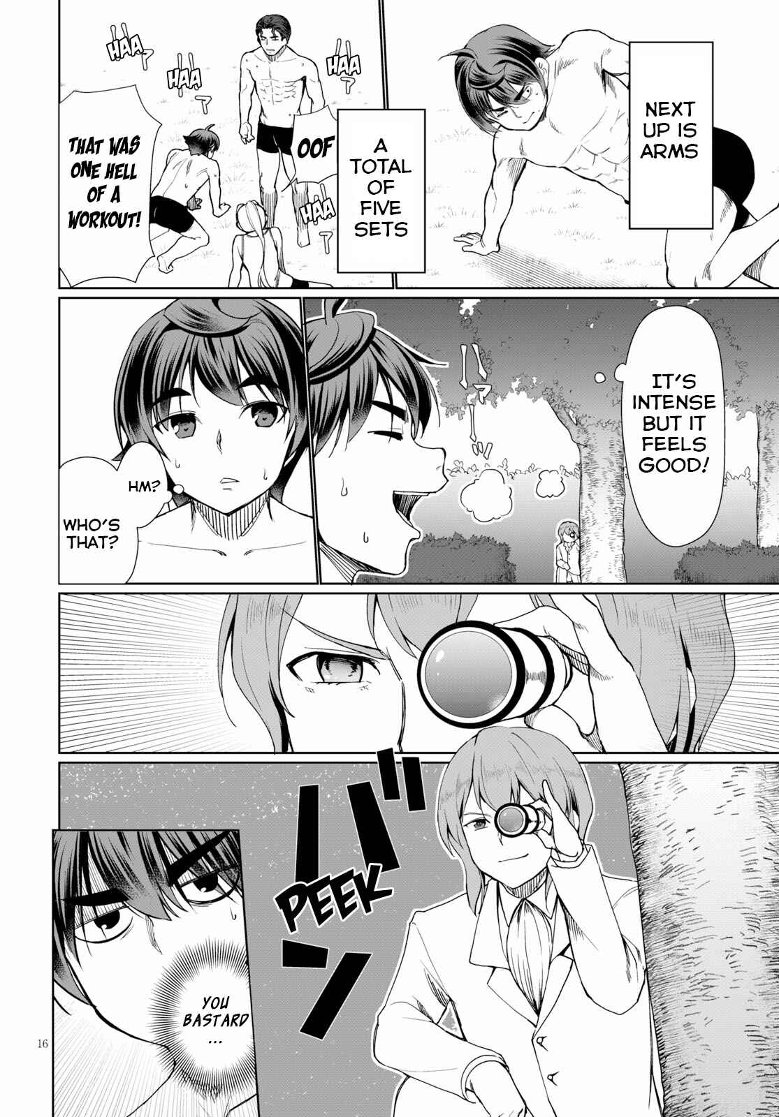 Page 16 Chapter 28 Botsuraku Yotei Nanode, Kajishokunin wo Mezasu