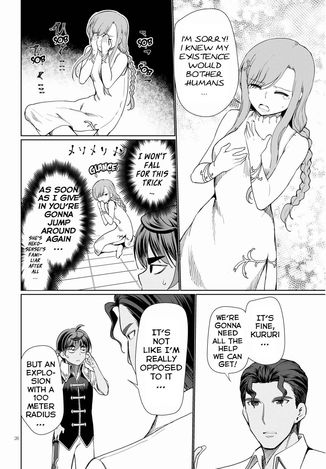 Page 26 Chapter 28 Botsuraku Yotei Nanode, Kajishokunin wo Mezasu